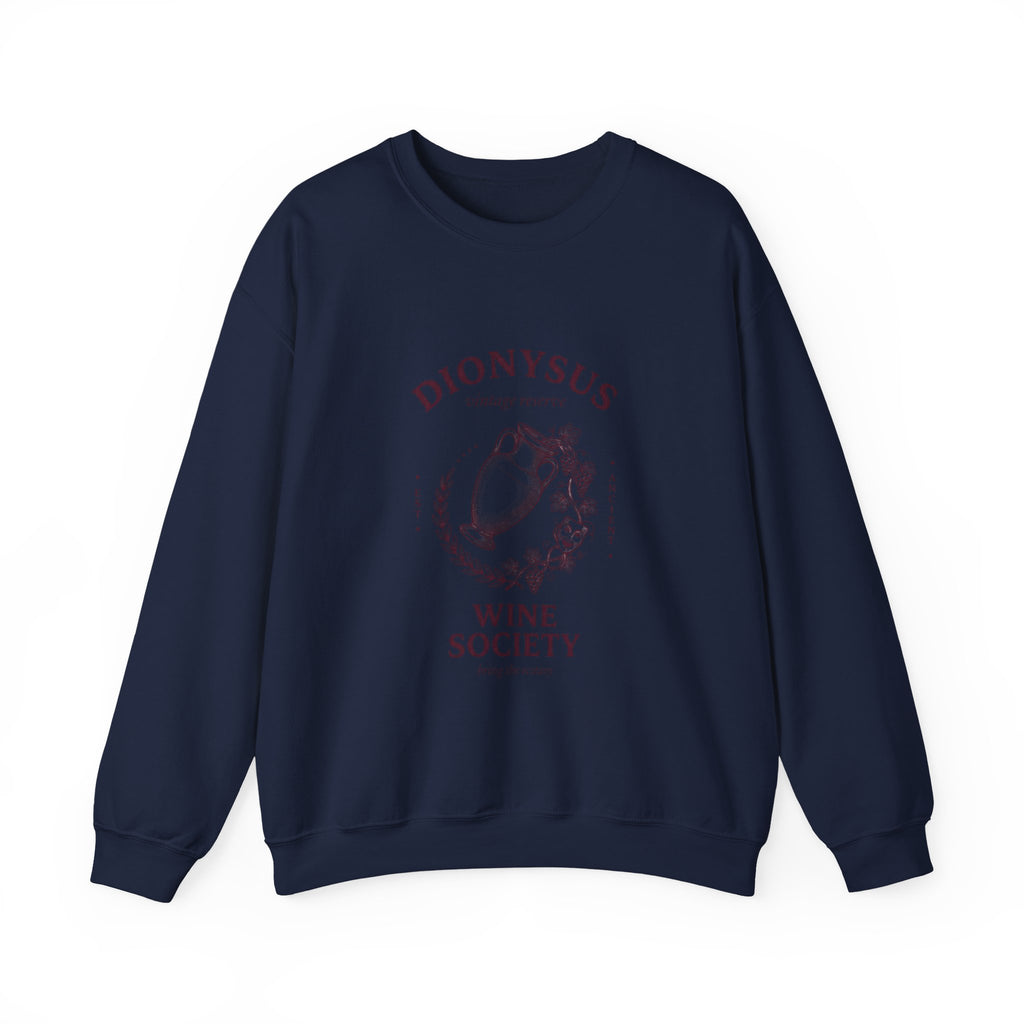 Dionysus Wine Society Crewneck | Greek Mythology, Mythcore