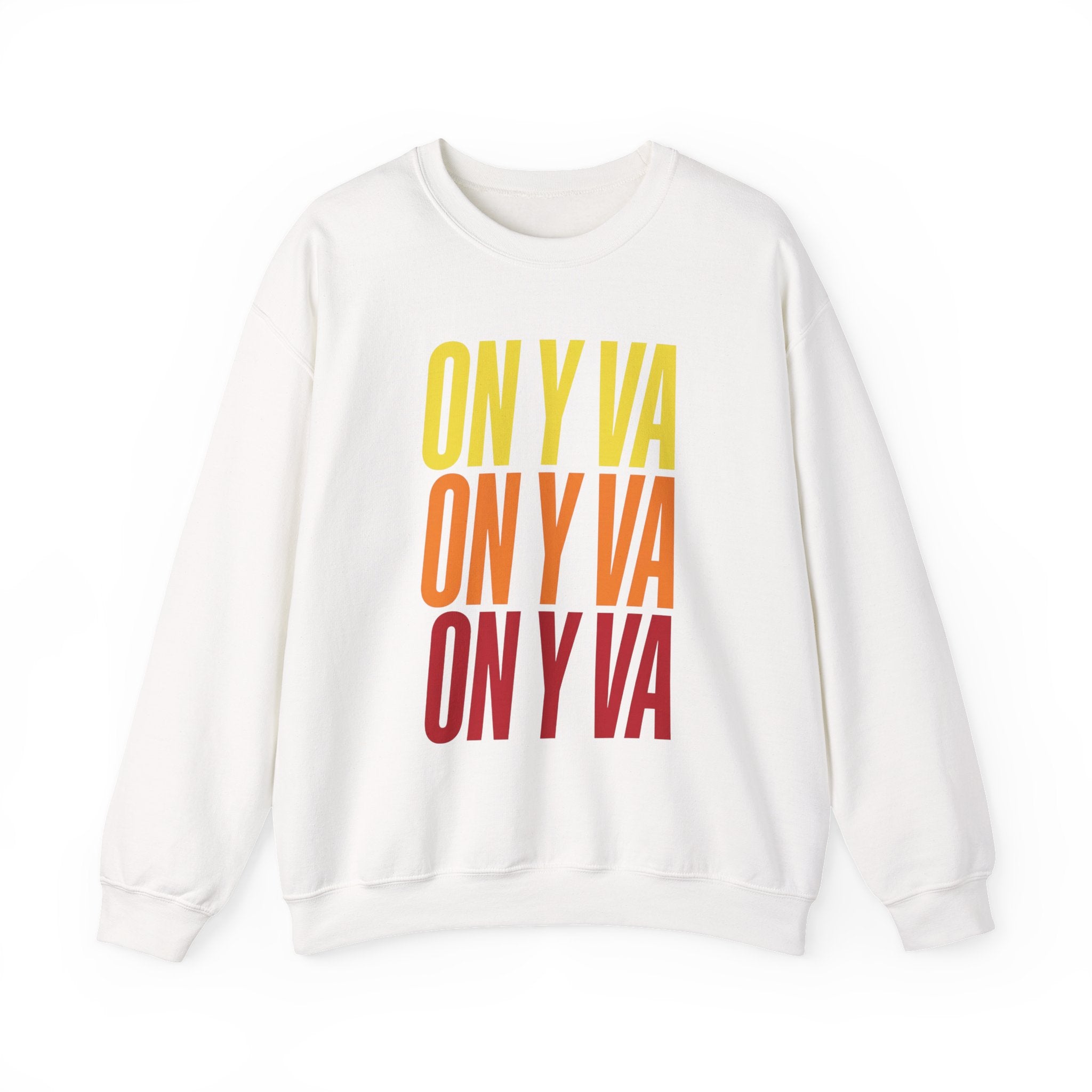 On Y Va Retro Cycling Crewneck Sweatshirt | Tour de France Vibes