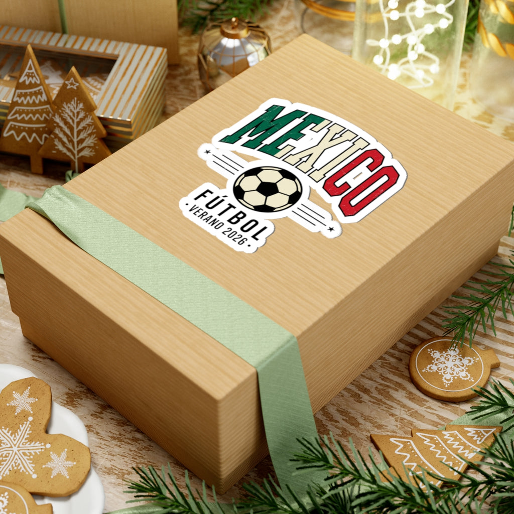 Mexico Soccer Sticker | Soccer Pride Kiss-Cut, Mexican Flag Colors