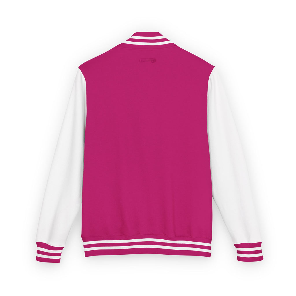 Classic Red & White Letterman Jacket