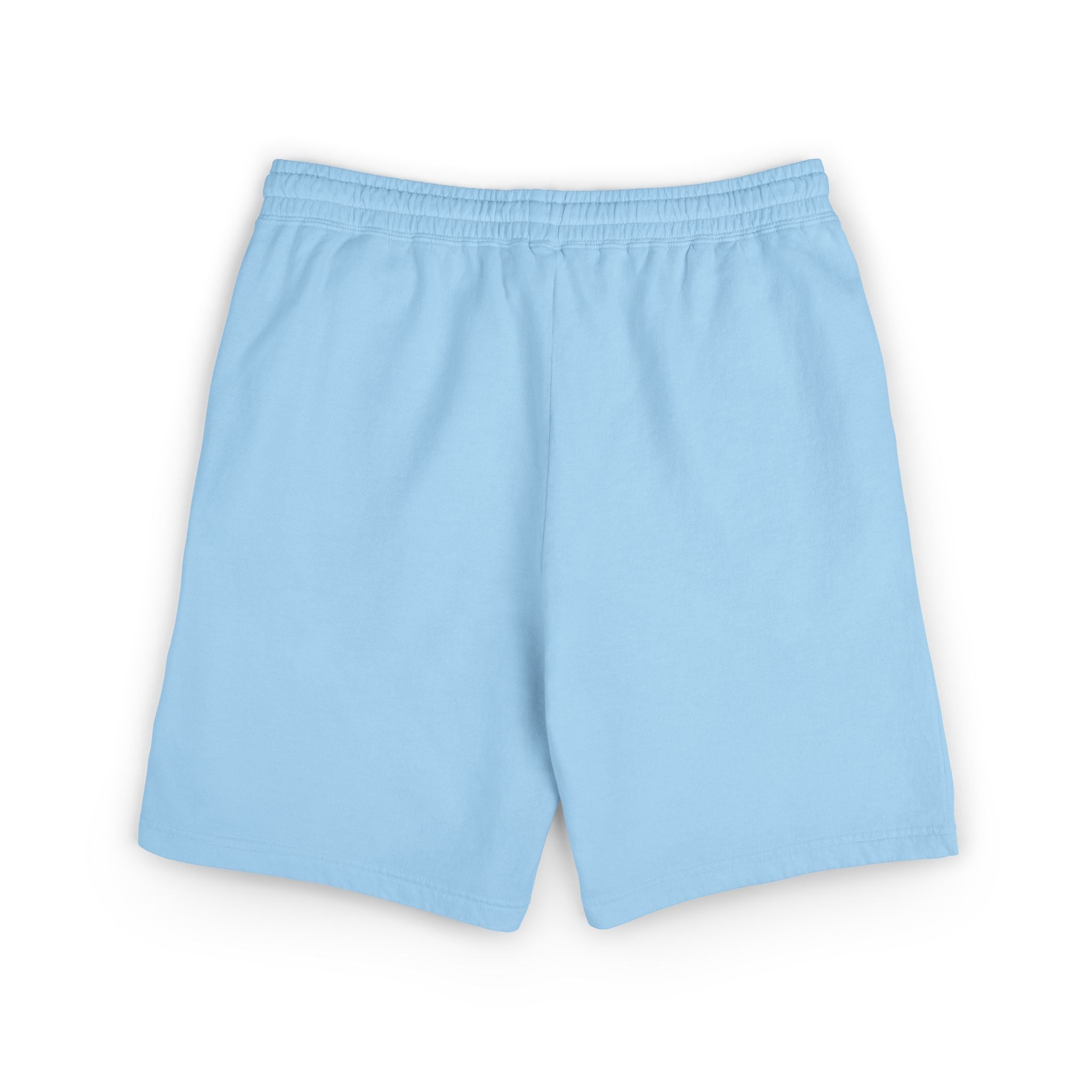 Lightweight Fleece Sweat Shorts — Minimal Statue of Liberty Line Art