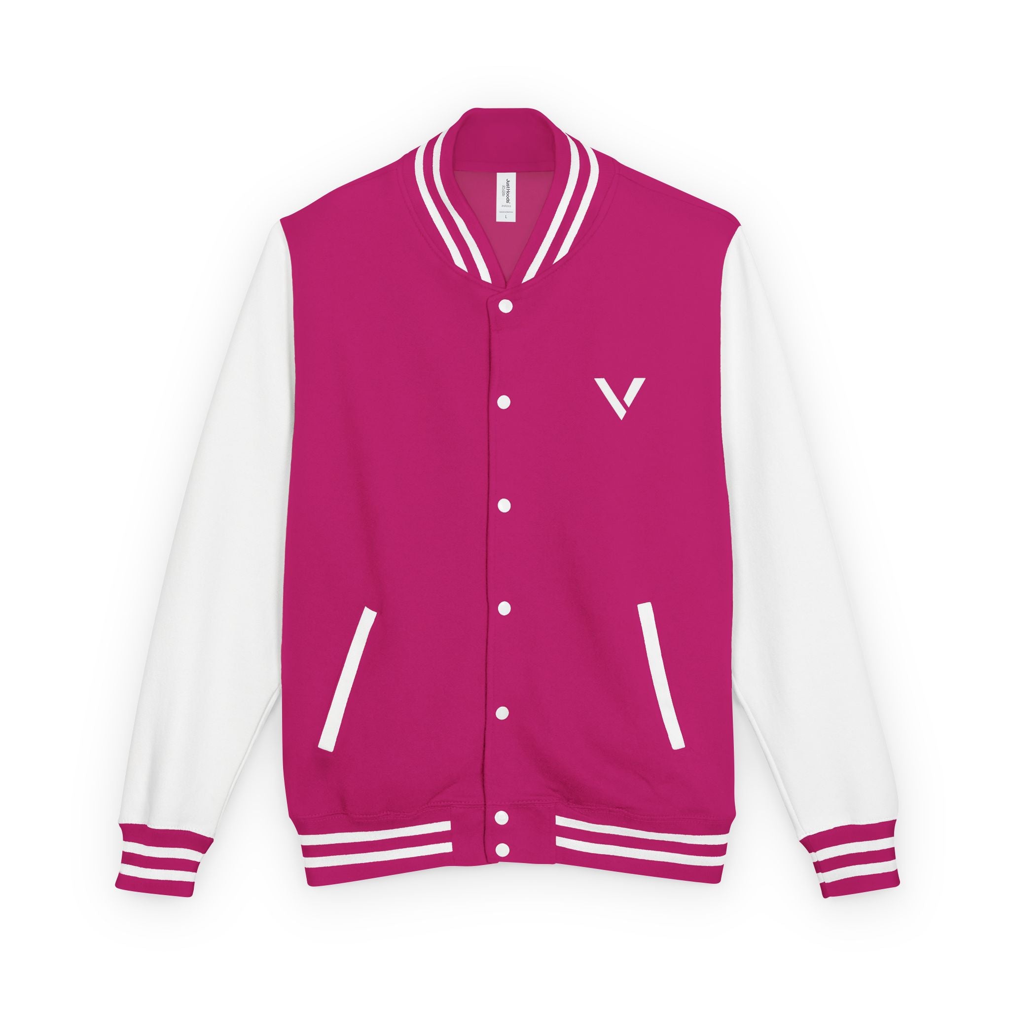 Classic Red & White Letterman Jacket