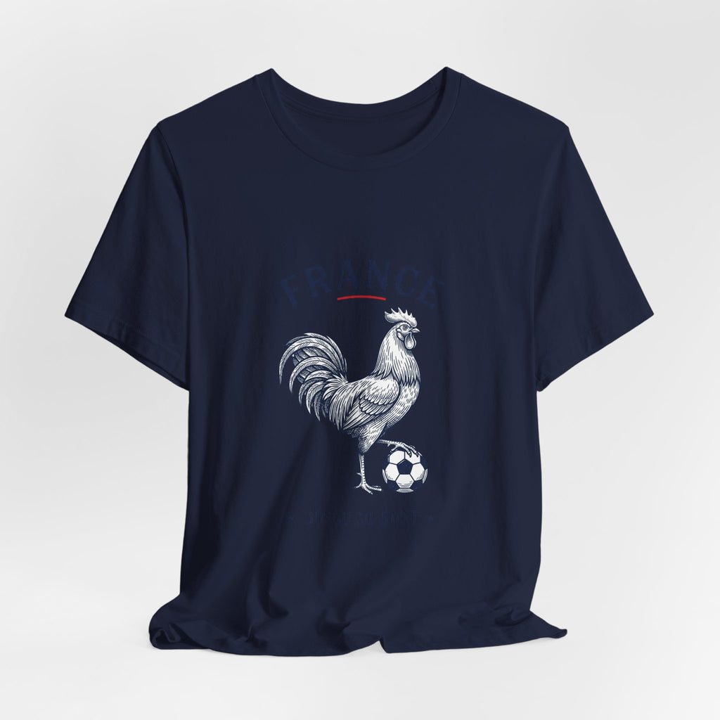 France Rooster Soccer Tee | World Cup 2026 Fan Shirt