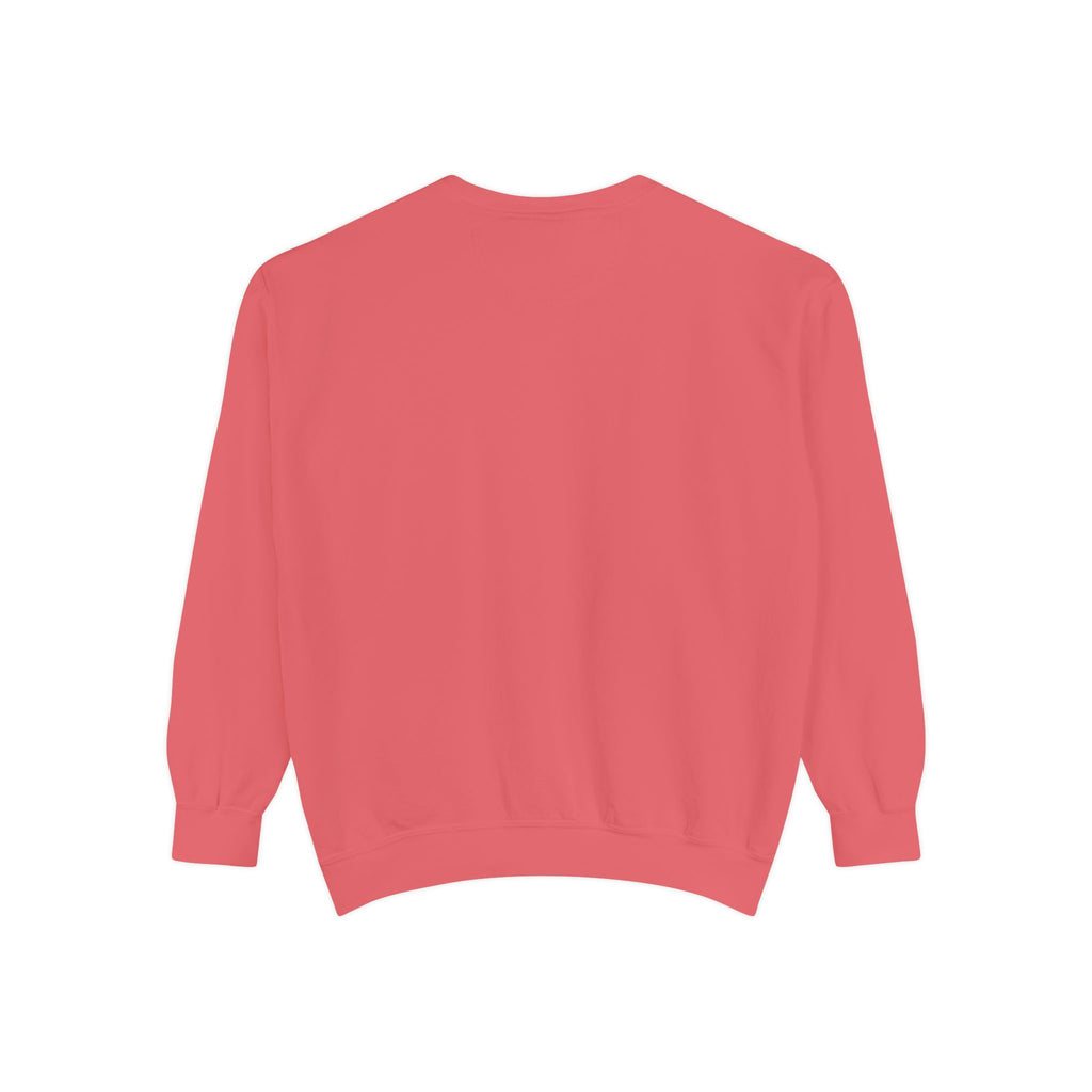 Red sweatshirt on a white background