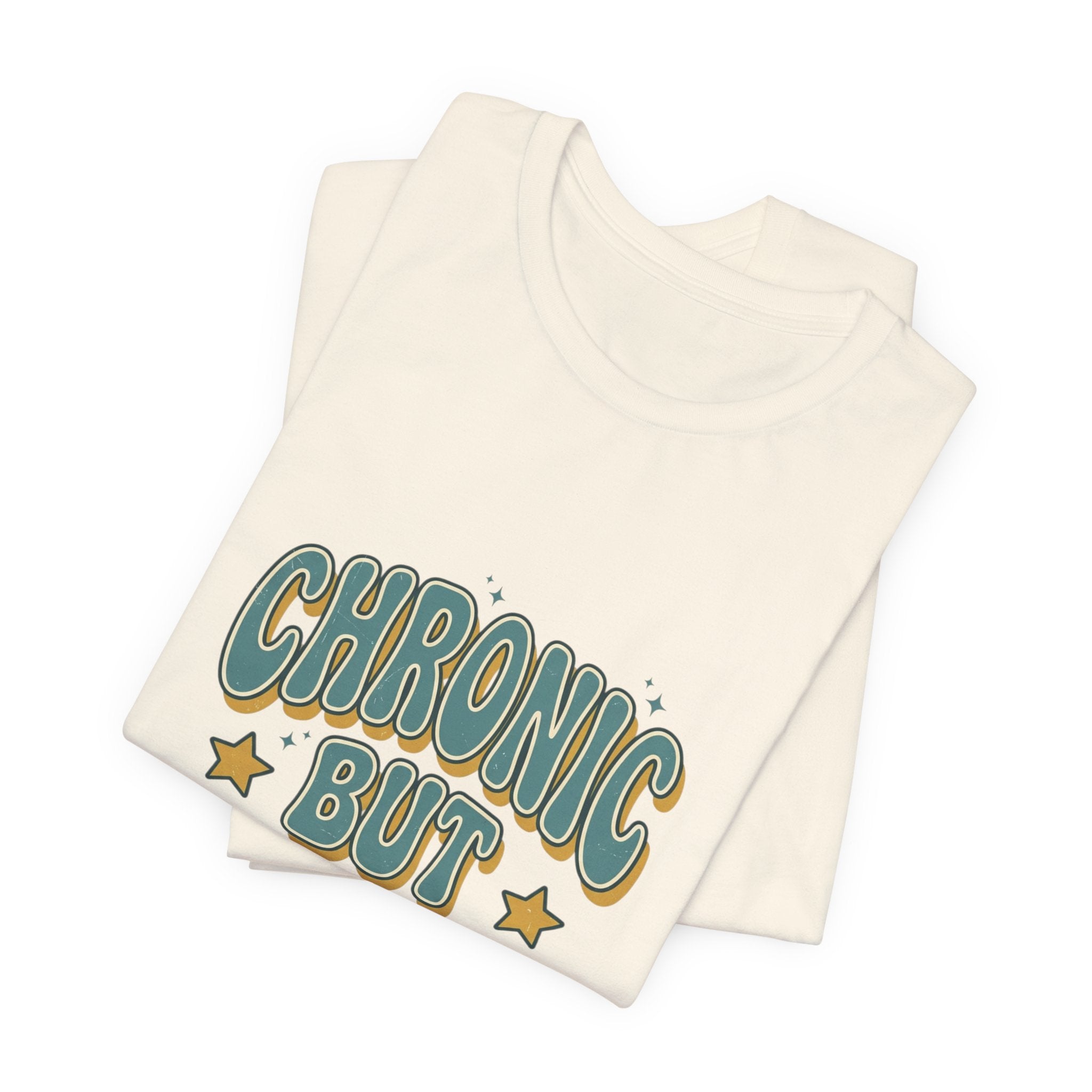 Chronic But Iconic Tee | Disability Pride Typography