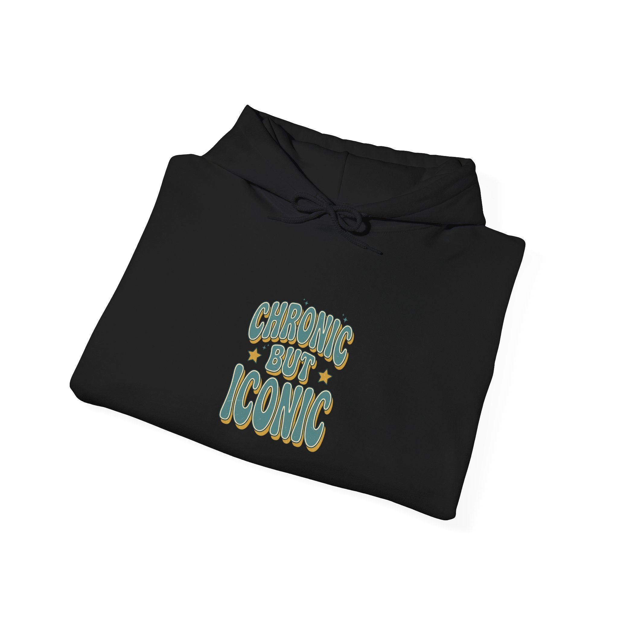 Chronic But Iconic Hoodie | Disability Pride Month, Accessible Visibility