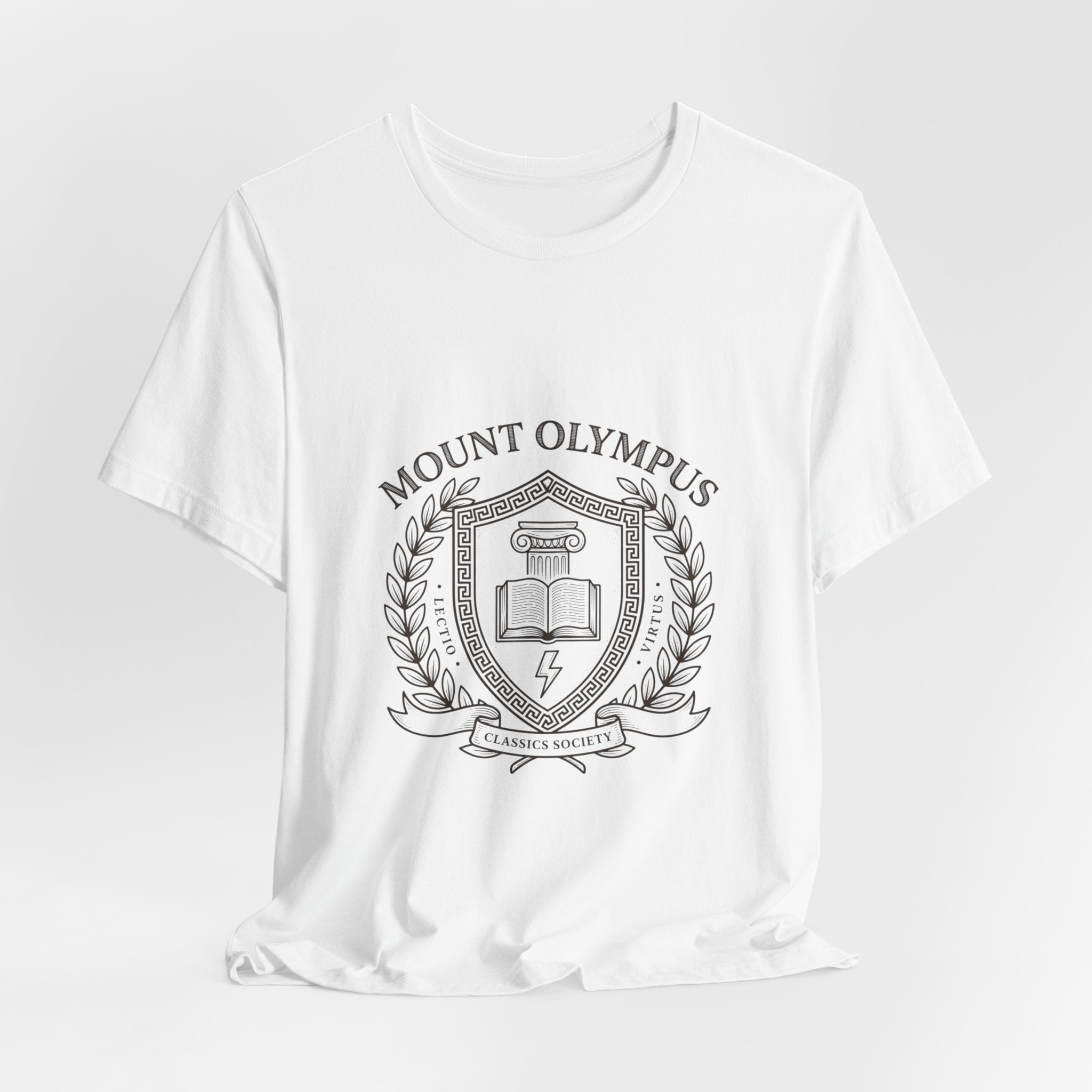 Mount Olympus Crest T-Shirt | Greek Mythology, Mythcore