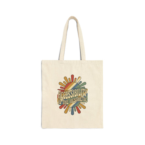 Accessibility Is The Aesthetic Tote | Disability Pride, Inclusive Typography - Velqono