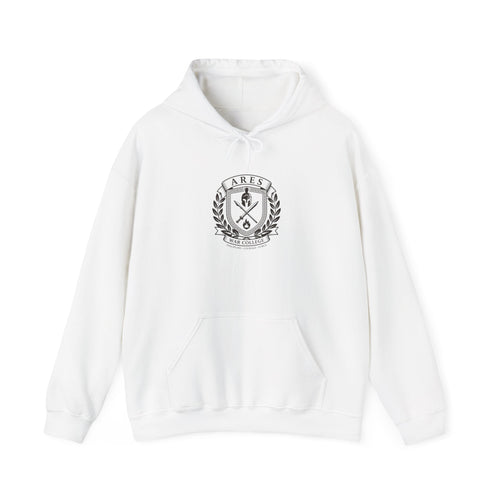 Ares Crest Hoodie | Greek Mythology, Mythcore Classical Emblem - Velqono