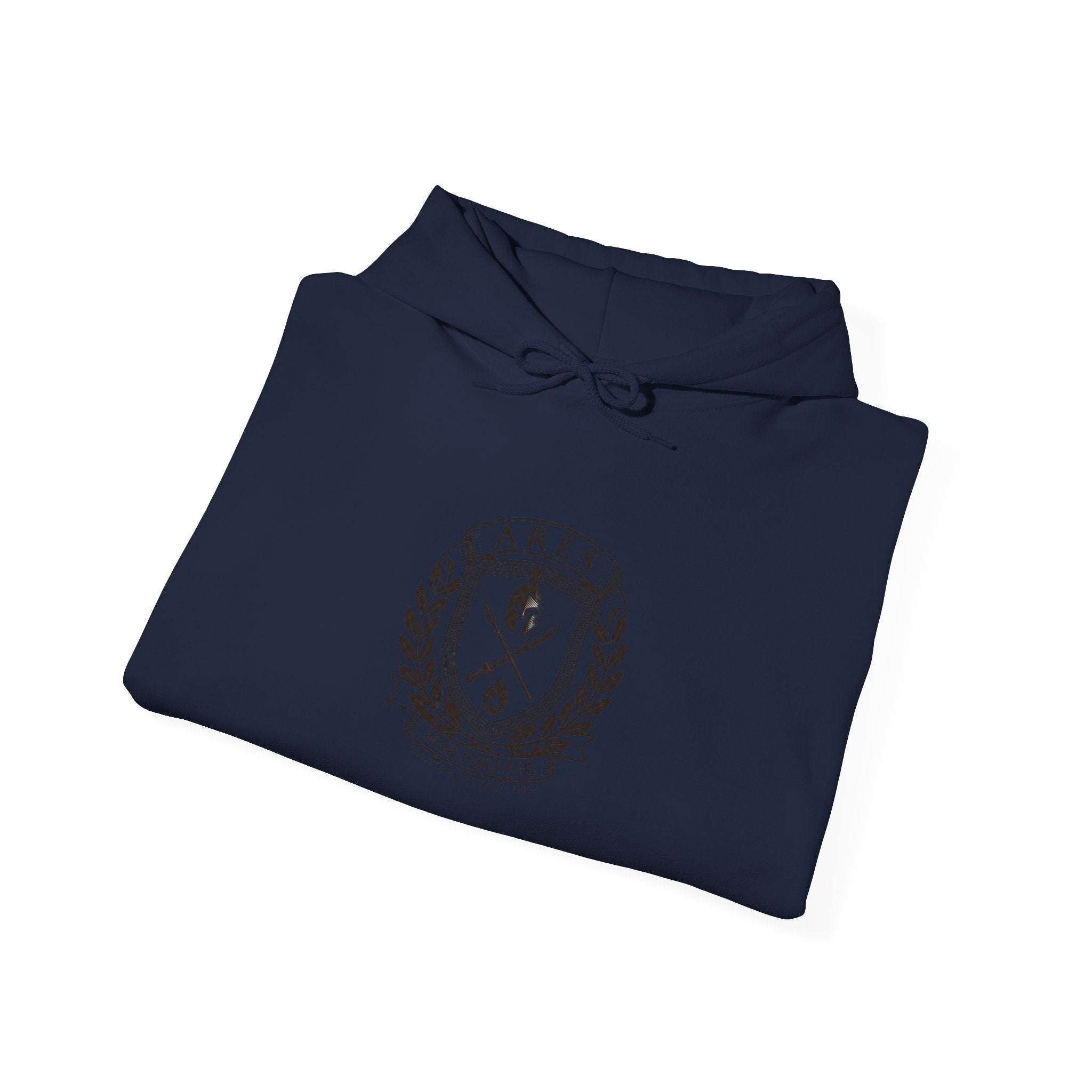 Ares Crest Hoodie | Greek Mythology, Mythcore Classical Emblem - Velqono
