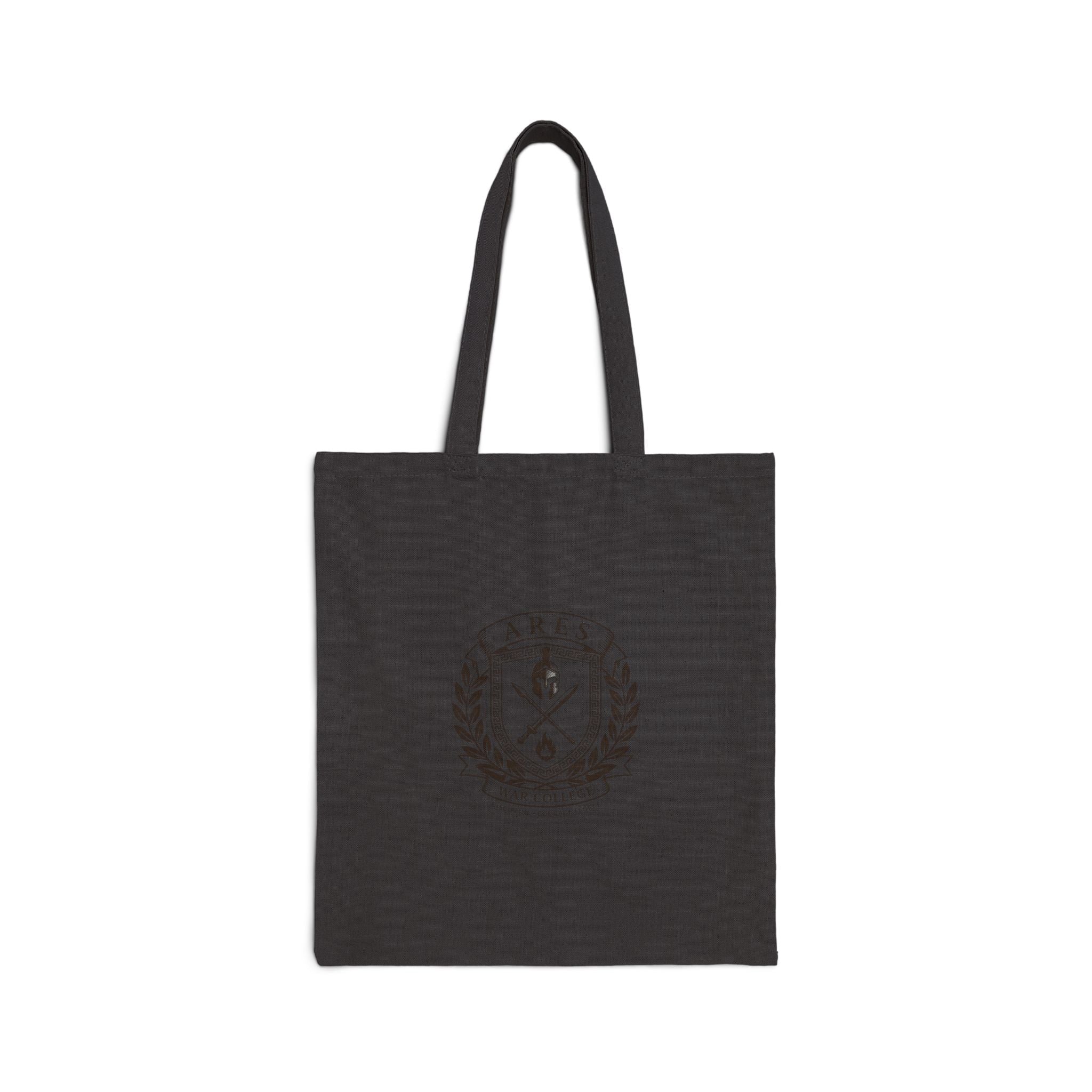 Ares Crest Tote | Greek Mythology, Mythcore Classical Canvas Tote - Velqono