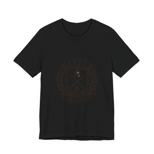 Ares War College Crest Tee | Greek Mythology, Mythcore - Velqono