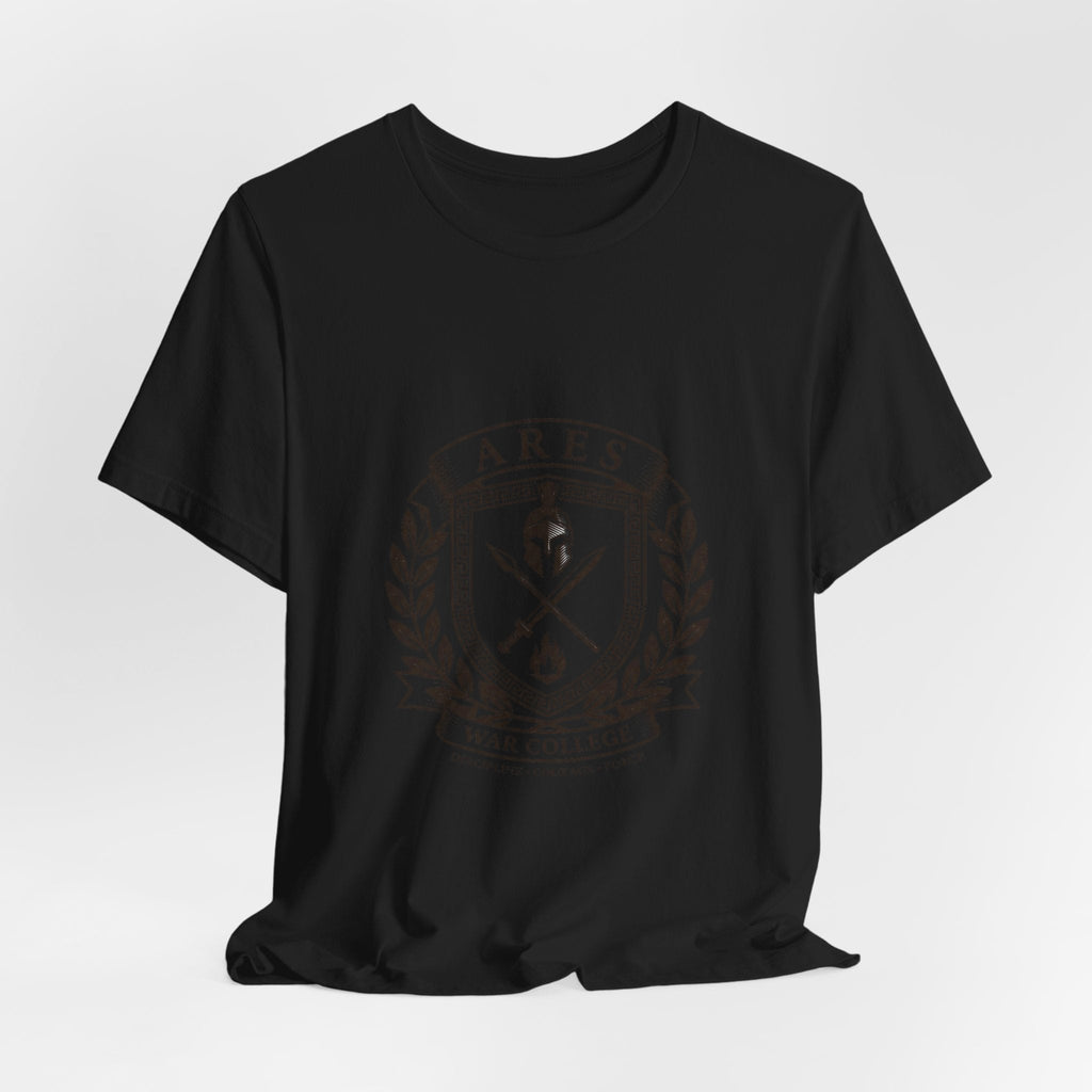 Ares War College Crest Tee | Greek Mythology, Mythcore - Velqono