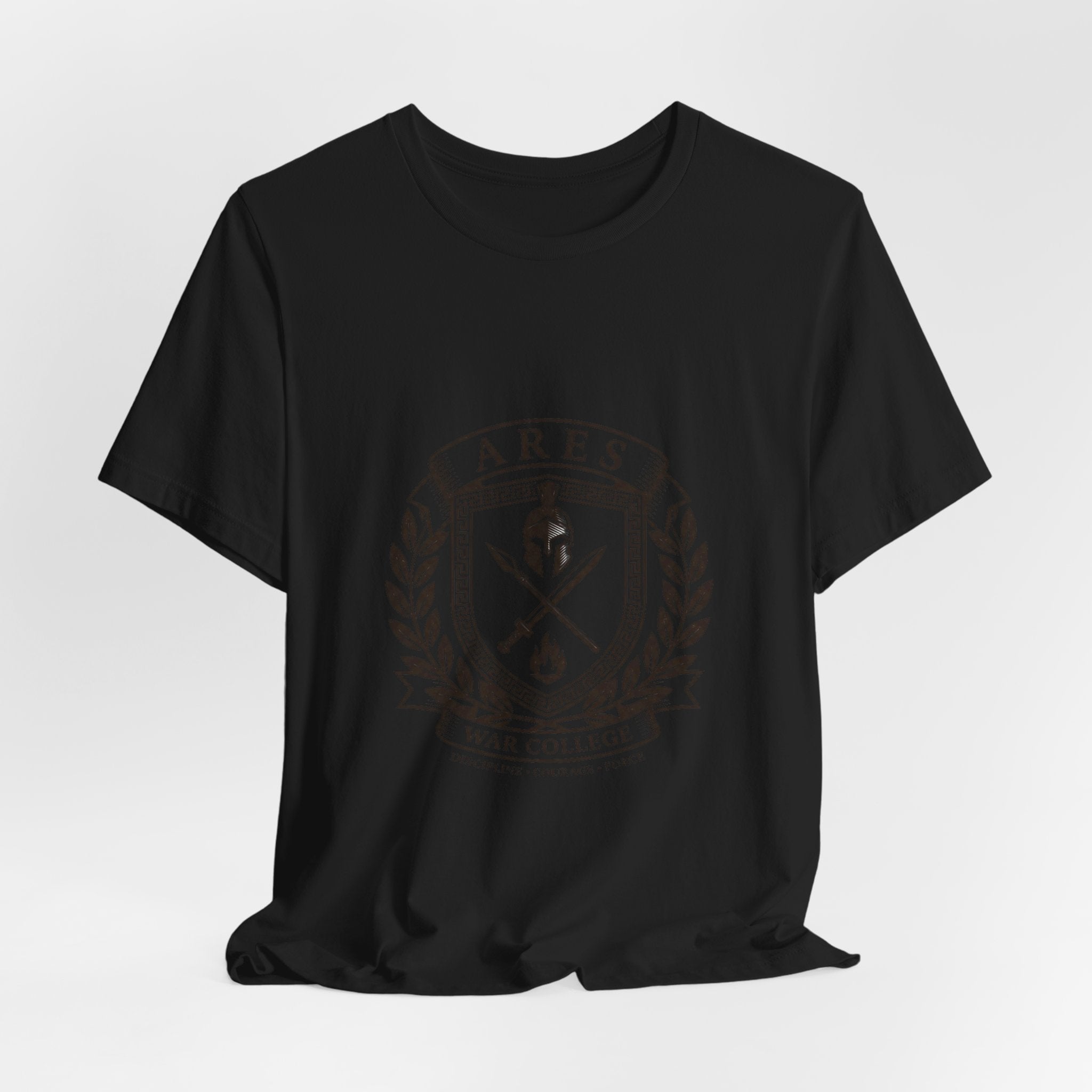 Ares War College Crest Tee | Greek Mythology, Mythcore - Velqono