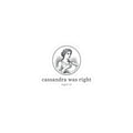 Cassandra Was Right Kiss-Cut Stickers | Greek Mythology, Mythcore - Velqono
