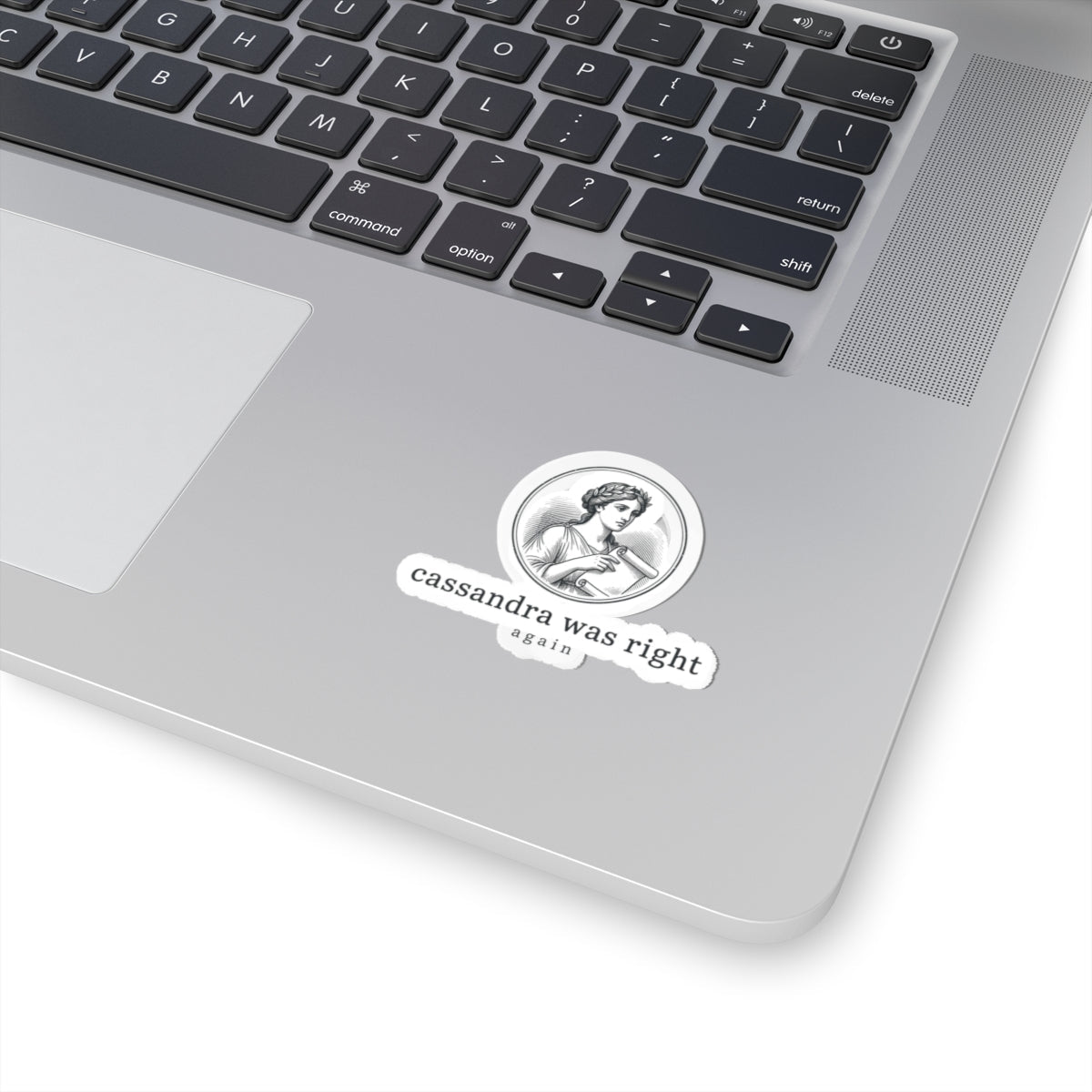 Cassandra Was Right Kiss-Cut Stickers | Greek Mythology, Mythcore - Velqono