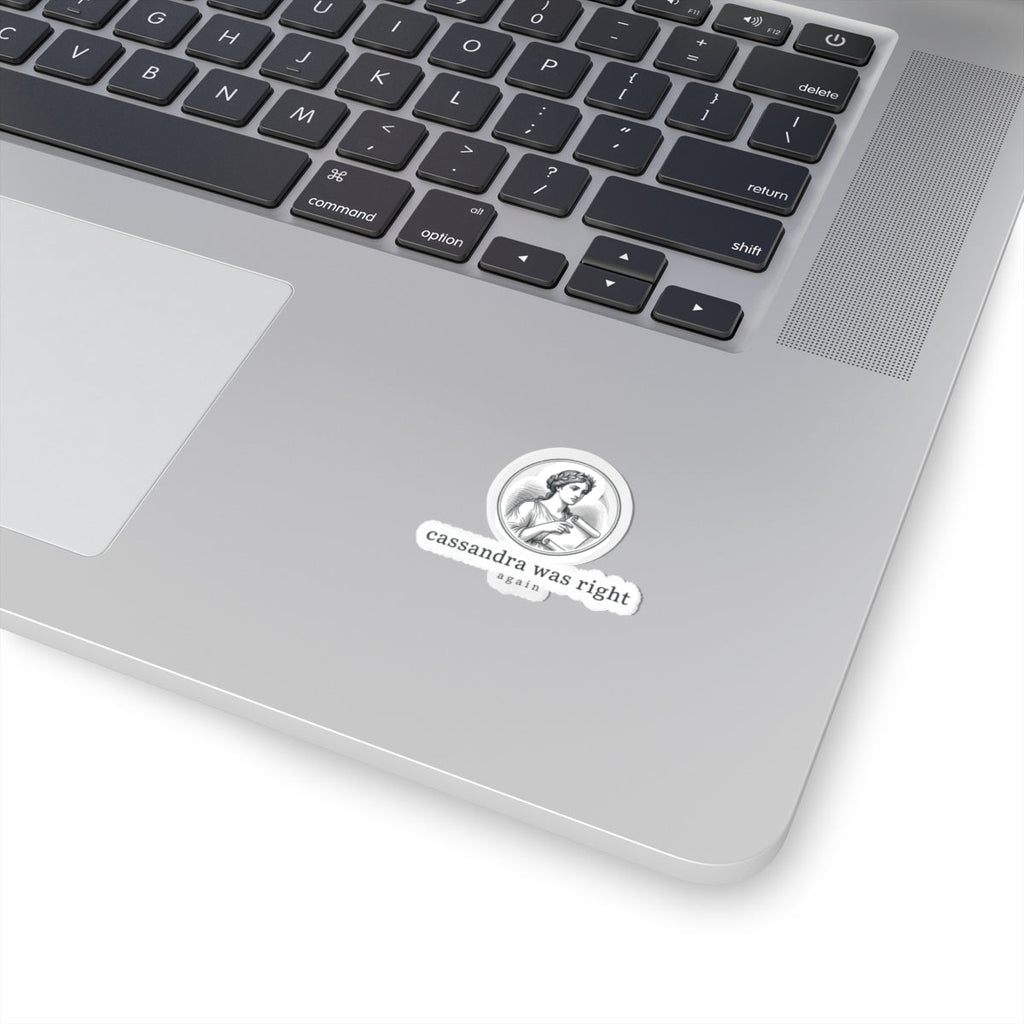 Cassandra Was Right Kiss-Cut Stickers | Greek Mythology, Mythcore - Velqono