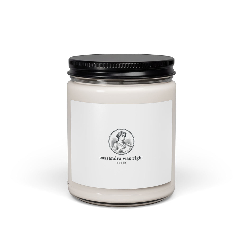 Cassandra Was Right Soy Candle | Greek Mythology, Mythcore - Velqono