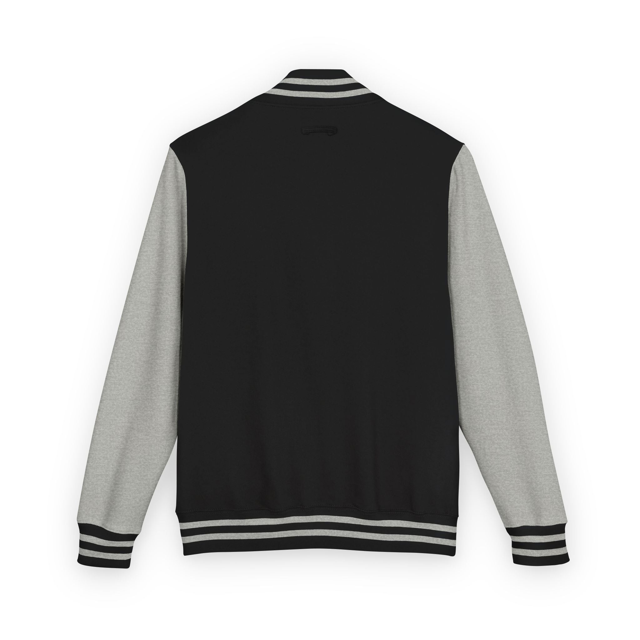 Classic Red & White Letterman Jacket - Velqono