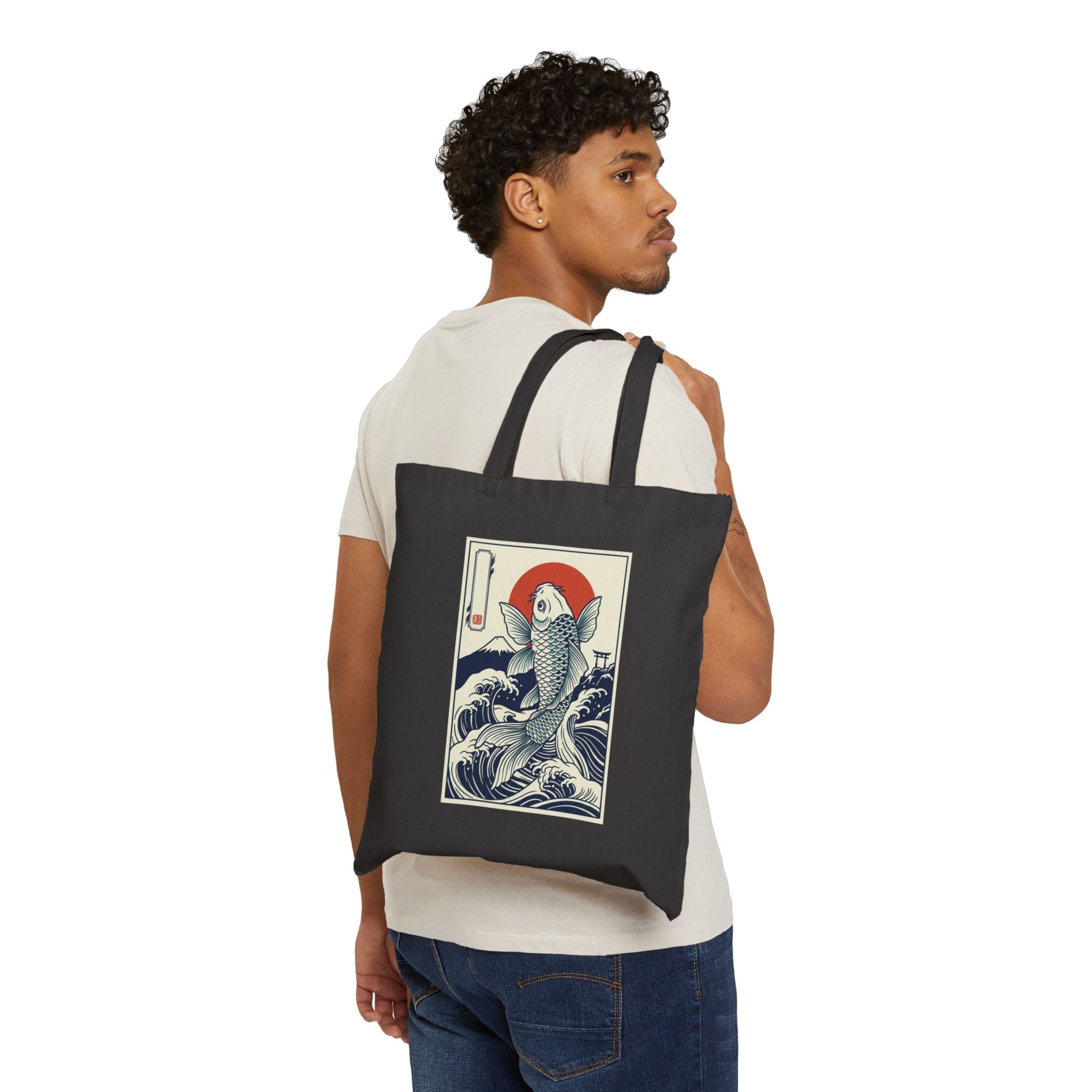 Cotton Canvas Tote Bag - Velqono