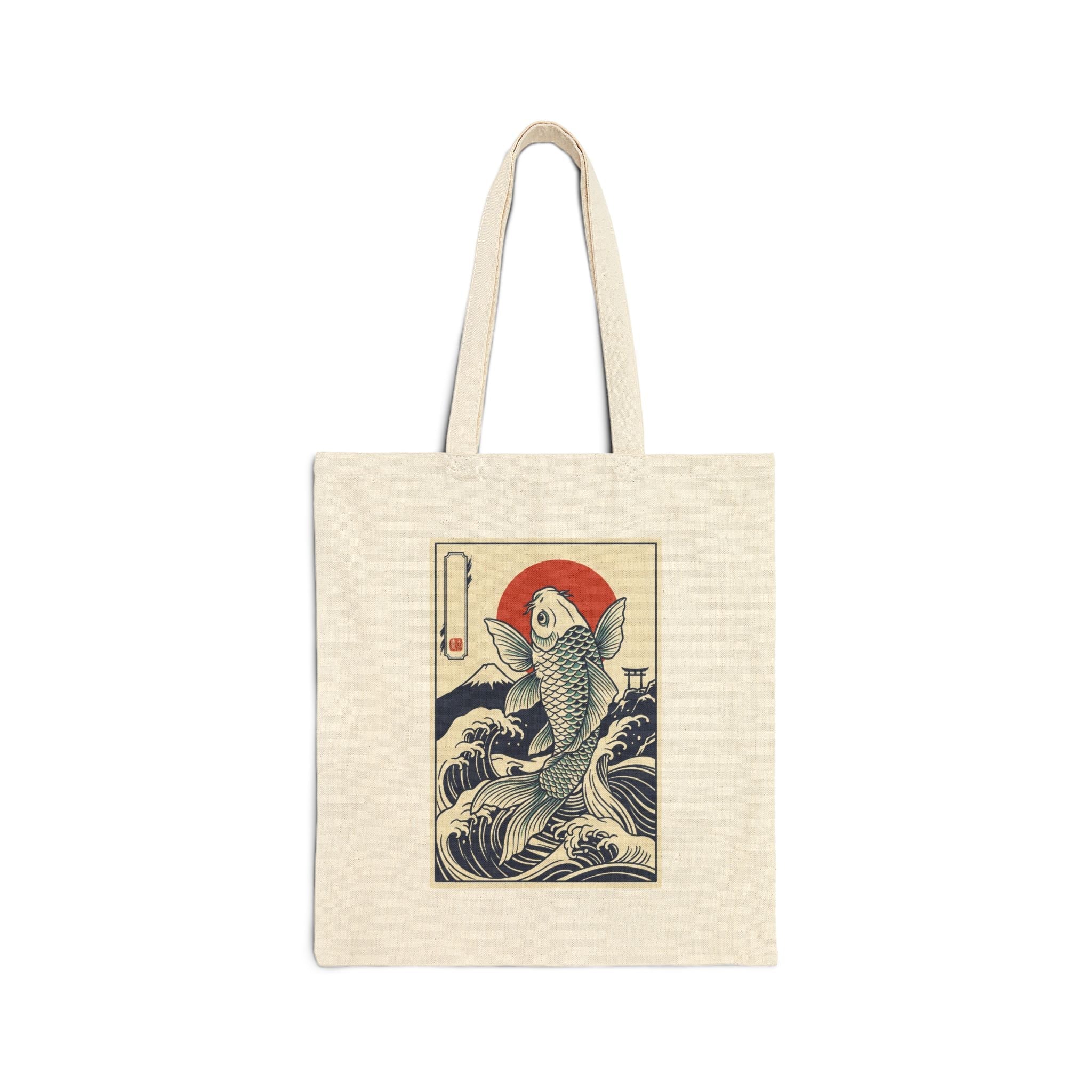 Cotton Canvas Tote Bag - Velqono