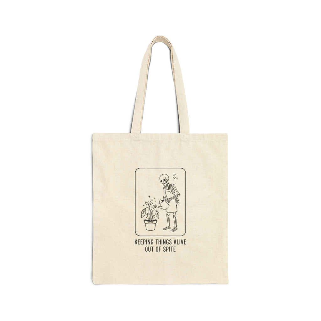 Cotton Canvas Tote Bag - Velqono