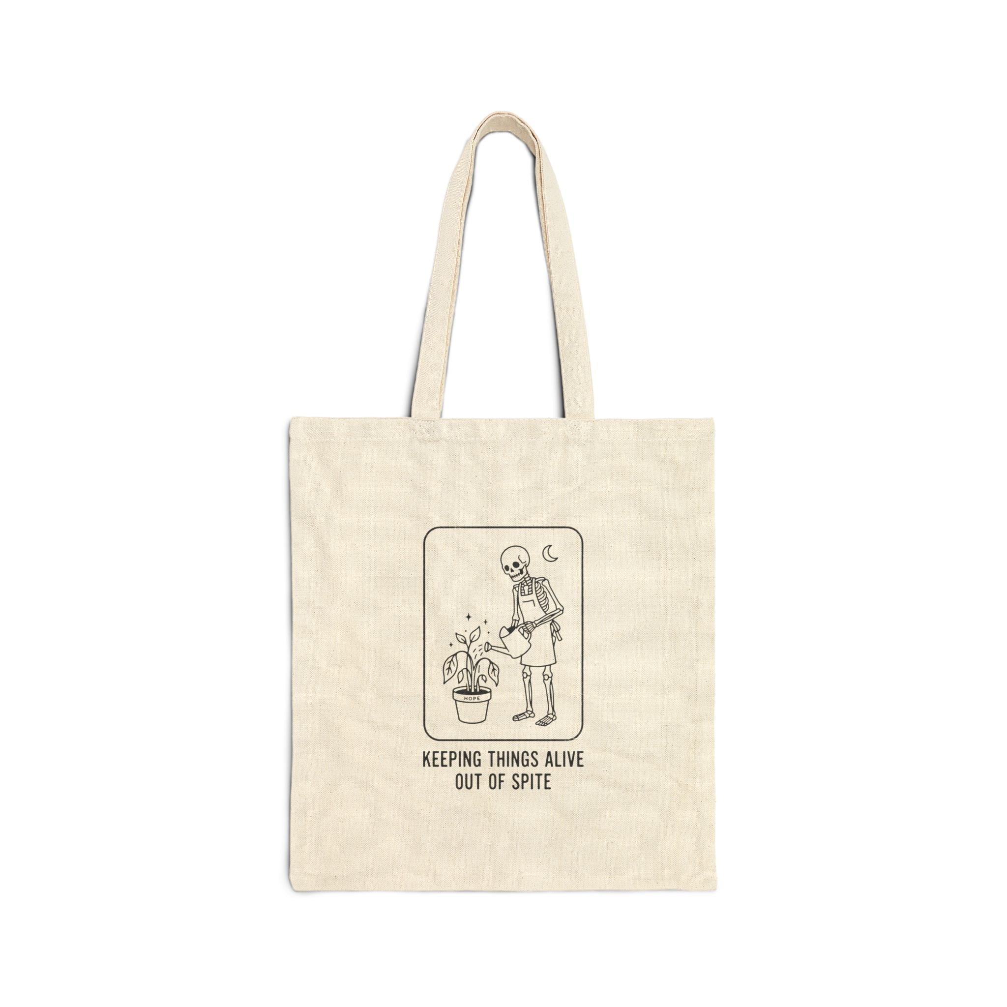 Cotton Canvas Tote Bag - Velqono