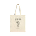 Demeter Botanical Illustration Tote | Greek Mythology, Mythcore - Velqono