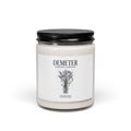 Demeter Botanical Soy Candle, Greek Mythology, Mythcore Home Decor - Velqono