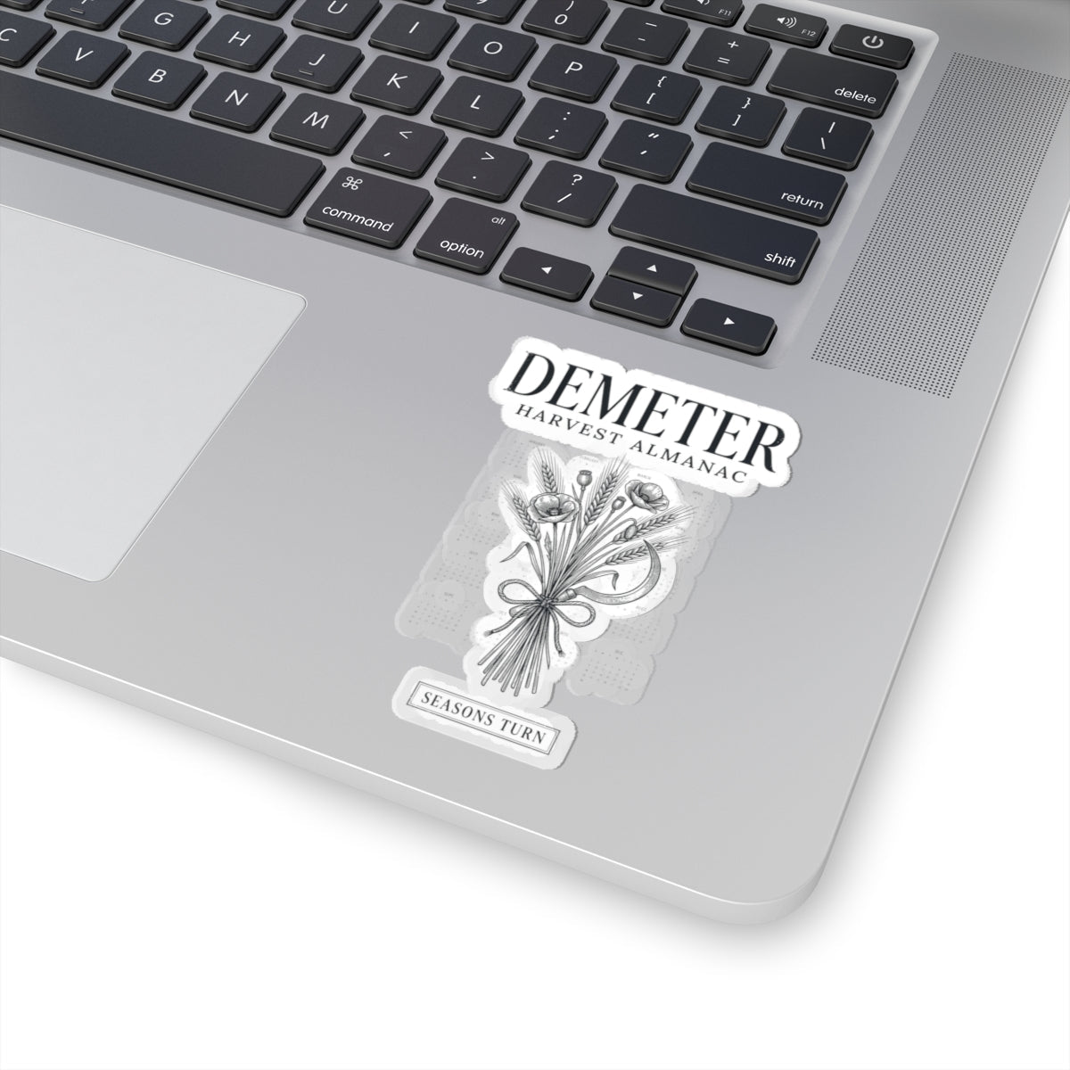 Demeter Harvest Almanac Kiss-Cut Stickers | Mythcore Greek Mythology - Velqono
