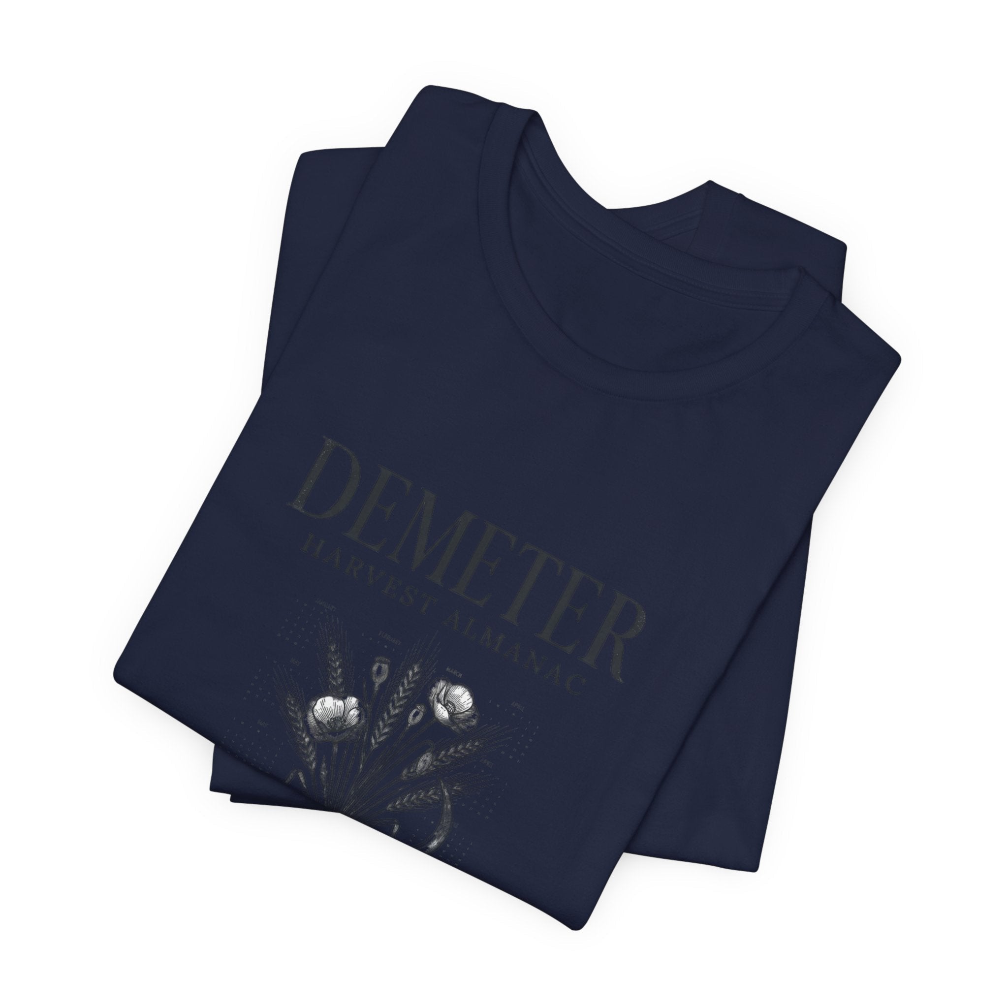 Demeter Harvest Almanac Tee | Greek Mythology, Mythcore - Velqono