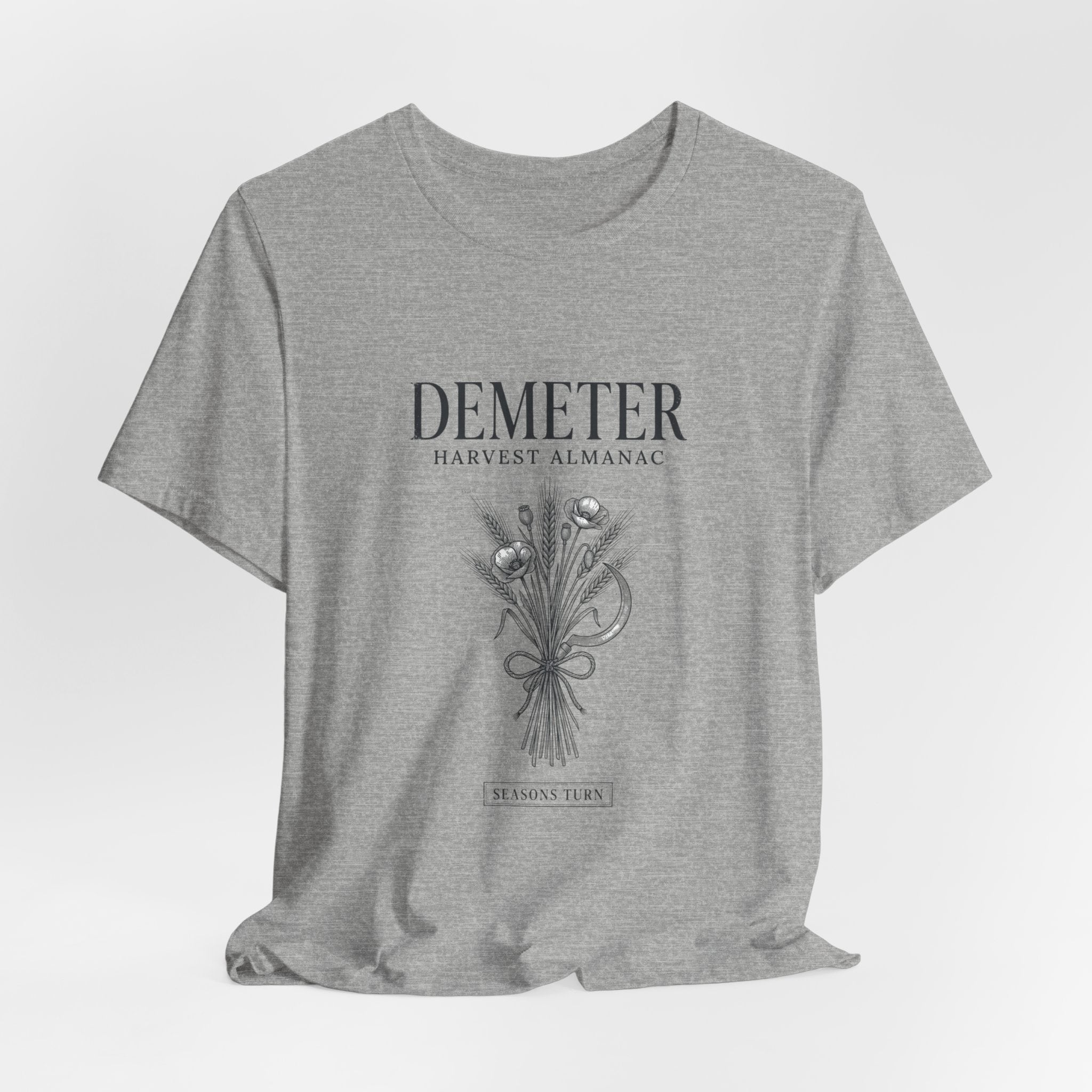 Demeter Harvest Almanac Tee | Greek Mythology, Mythcore - Velqono