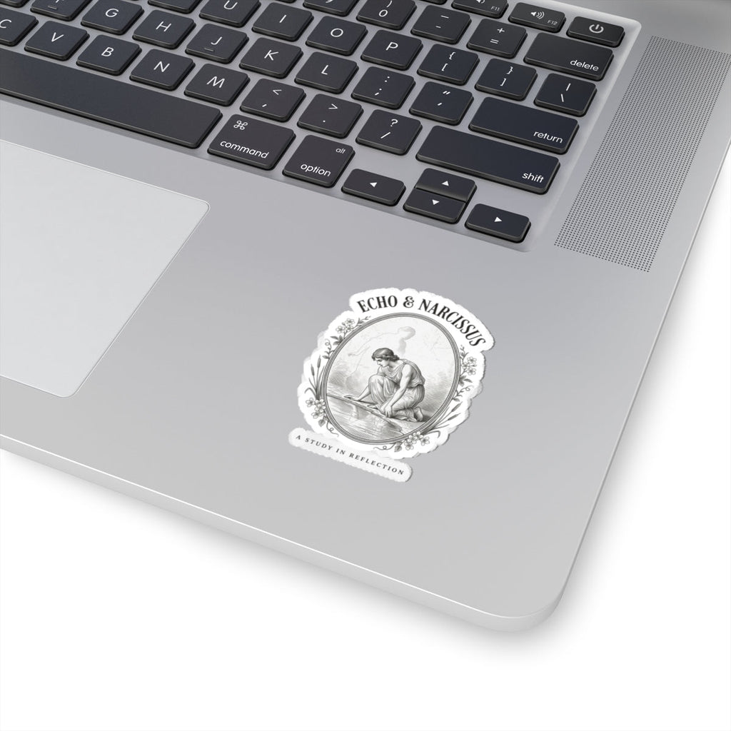 Echo & Narcissus Kiss-Cut Sticker | Greek Mythology, Mythcore Aesthetic - Velqono