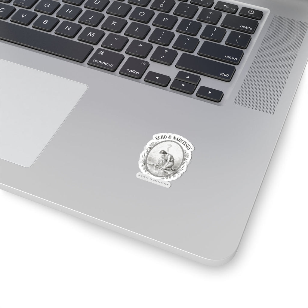 Echo & Narcissus Kiss-Cut Sticker | Greek Mythology, Mythcore Aesthetic - Velqono