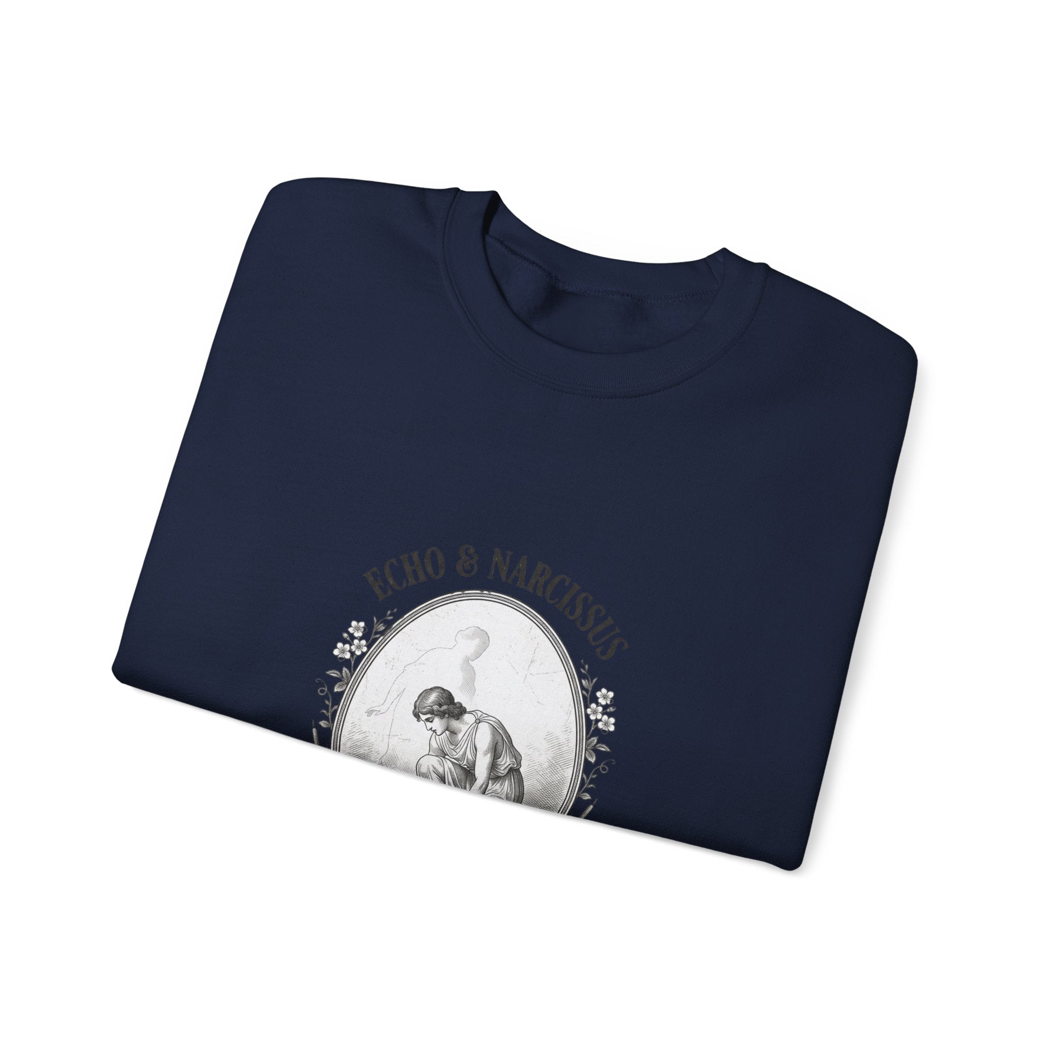 Echo & Narcissus Sweatshirt | Greek mythology, Mythcore, Classical art - Velqono