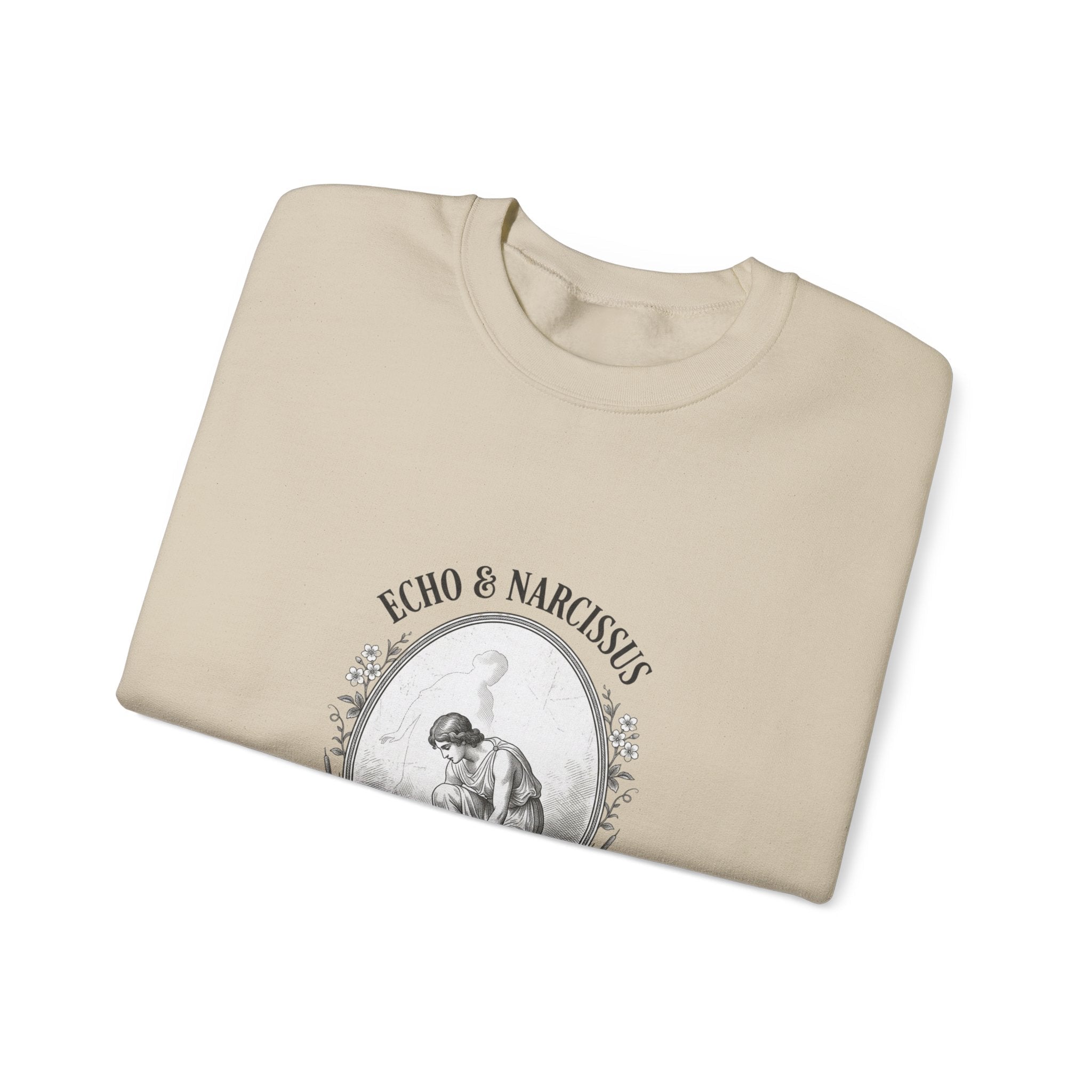 Echo & Narcissus Sweatshirt | Greek mythology, Mythcore, Classical art - Velqono