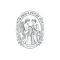 Eros & Psyche Illustration Kiss-Cut Stickers | Mythcore Greek Mythology - Velqono