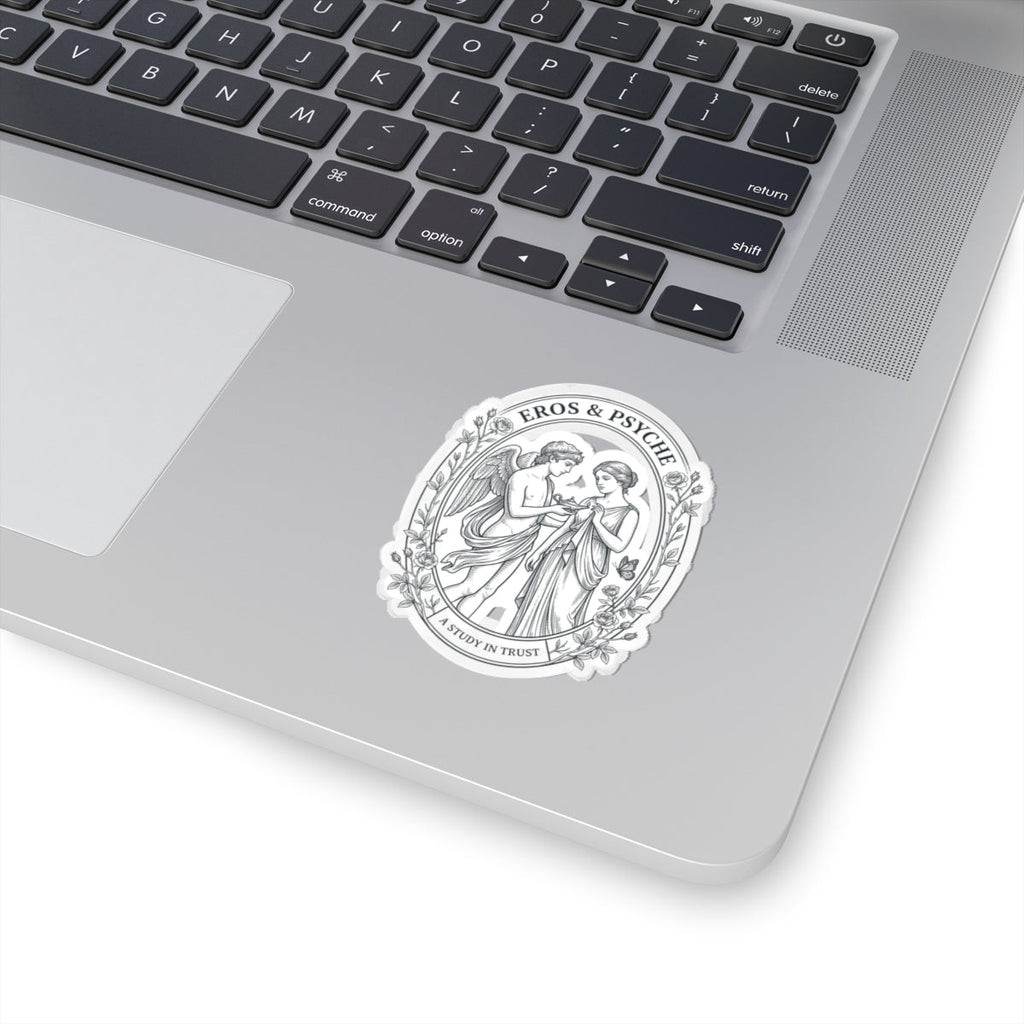 Eros & Psyche Illustration Kiss-Cut Stickers | Mythcore Greek Mythology - Velqono