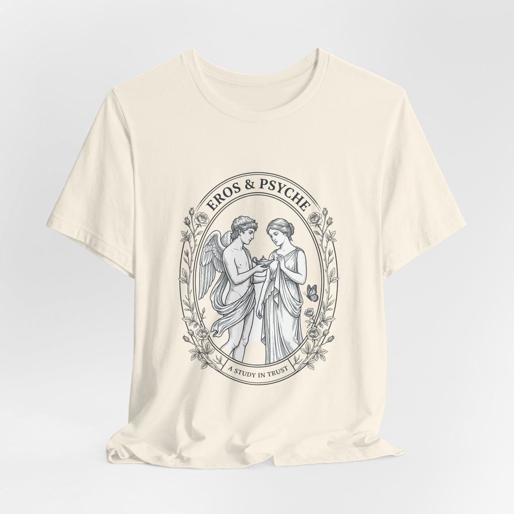 Eros & Psyche Illustration Tee | Greek Mythology, Mythcore - Velqono