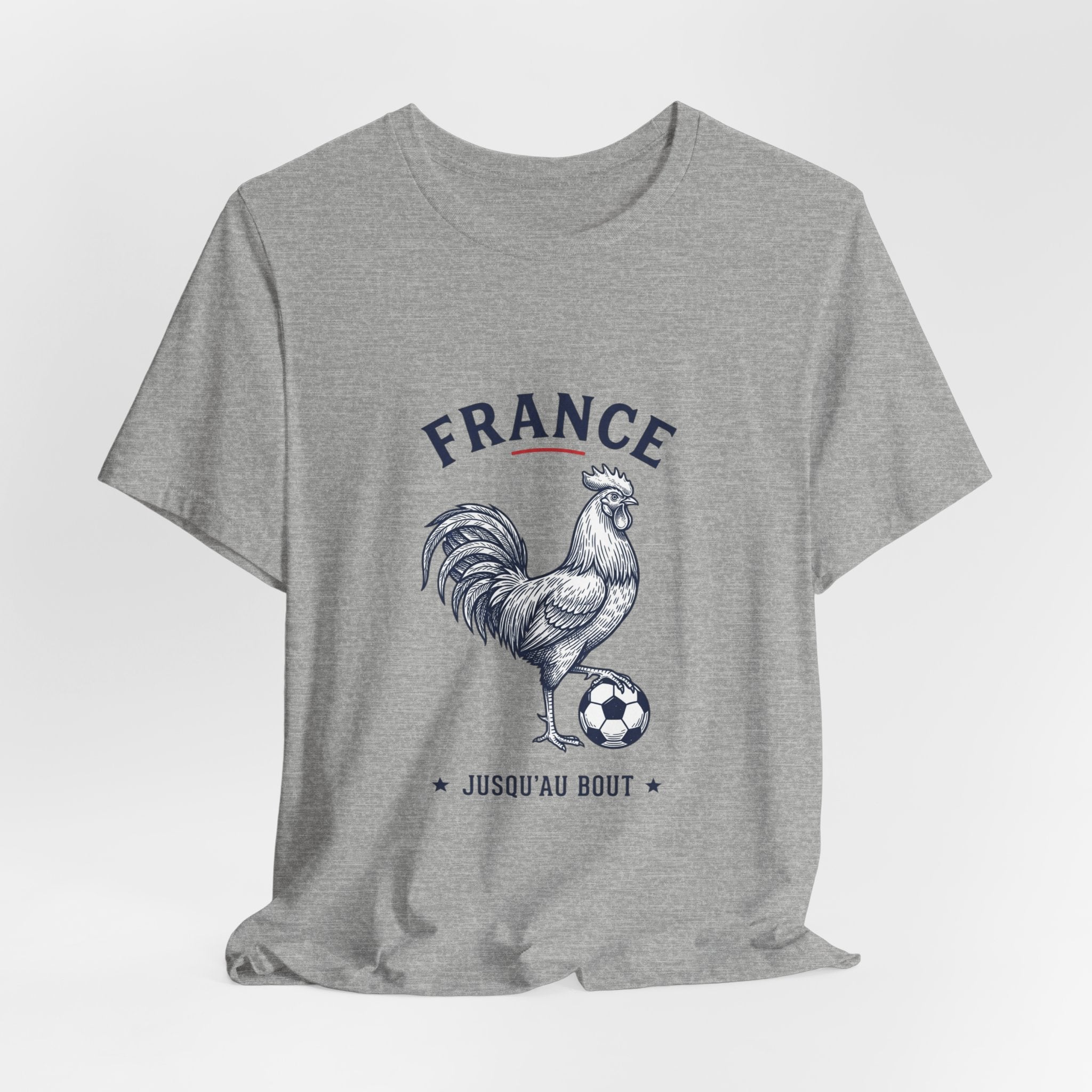 France Rooster Soccer Tee | World Cup 2026 Fan Shirt - Velqono