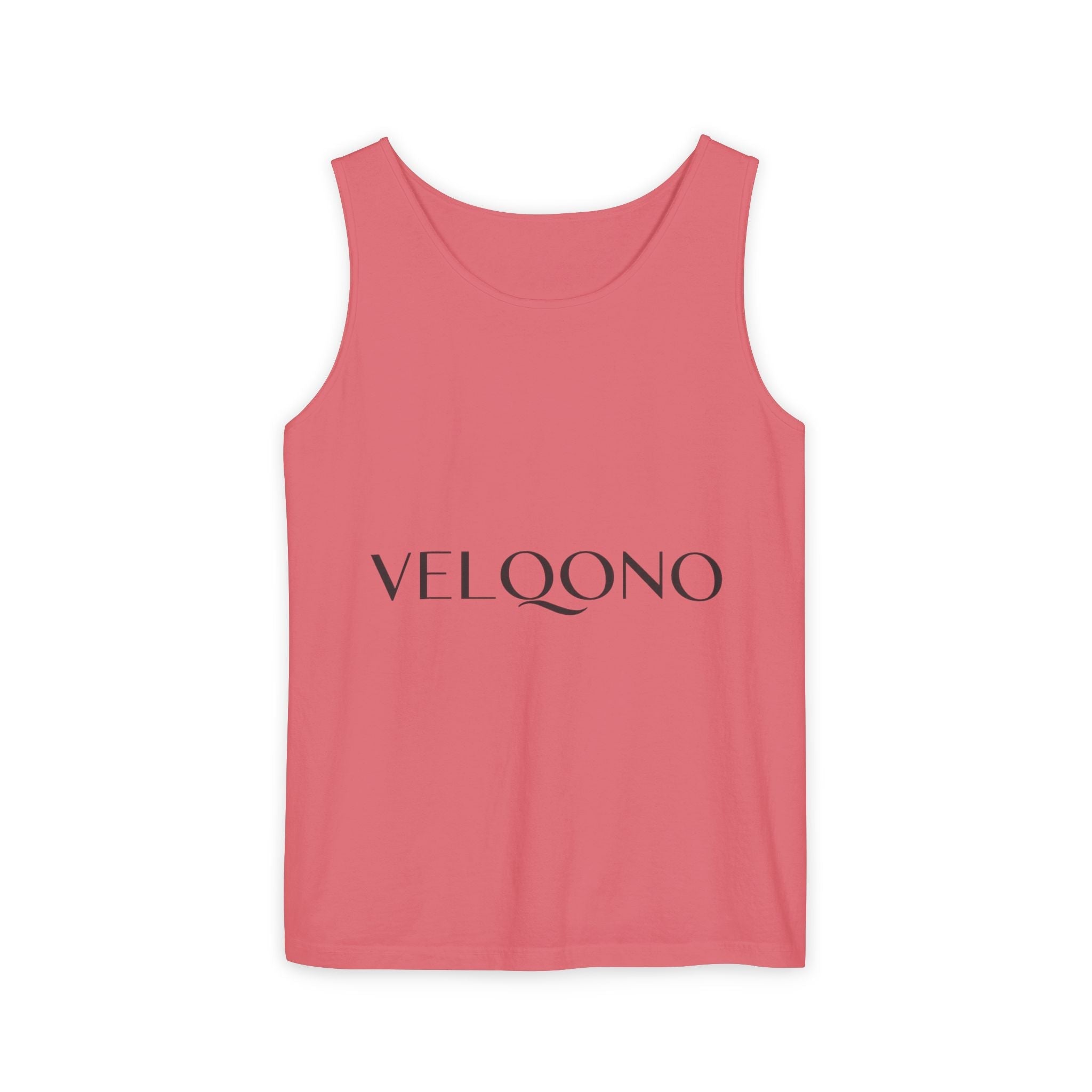 Garment-Dyed Tank Heavyweight Ring-Spun Cotton Top - Velqono