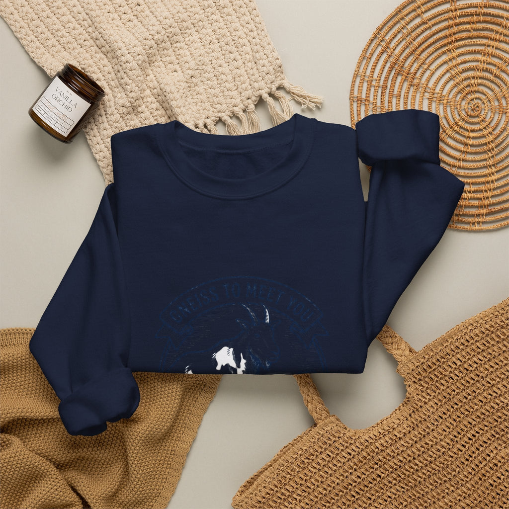 Gneiss to Meet You Geology Club Sweatshirt | Science Humor, Geology - Velqono