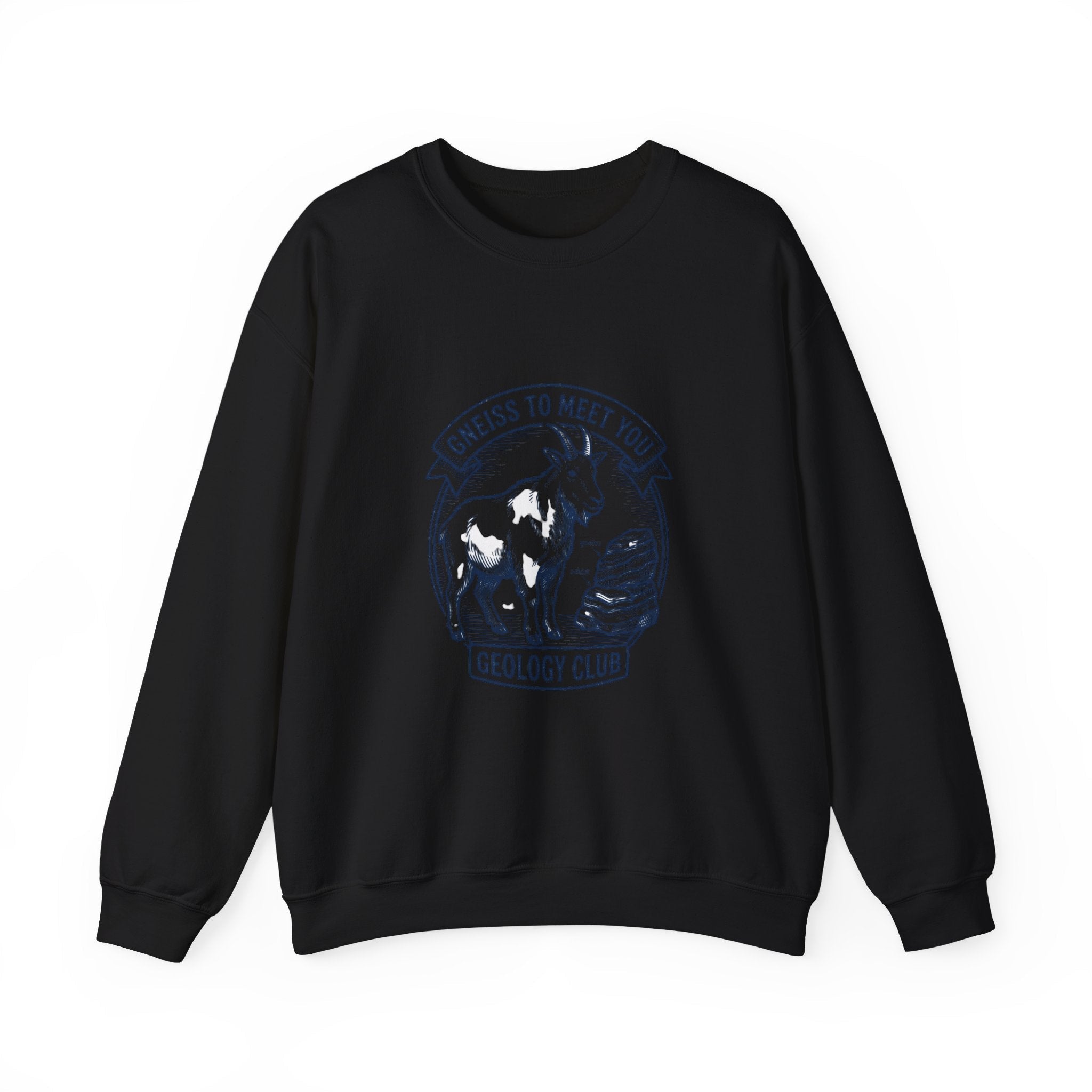 Gneiss to Meet You Geology Club Sweatshirt | Science Humor, Geology - Velqono