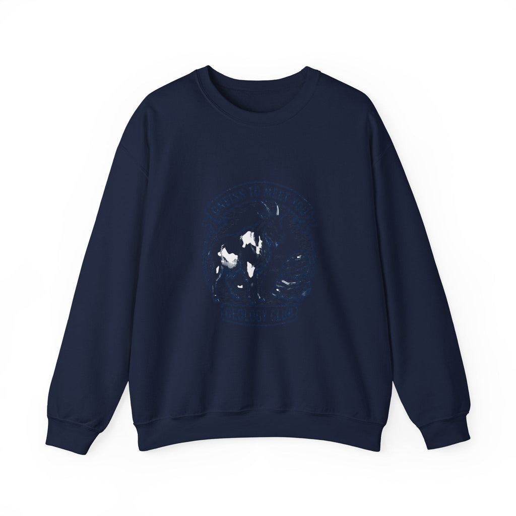 Gneiss to Meet You Geology Club Sweatshirt | Science Humor, Geology - Velqono