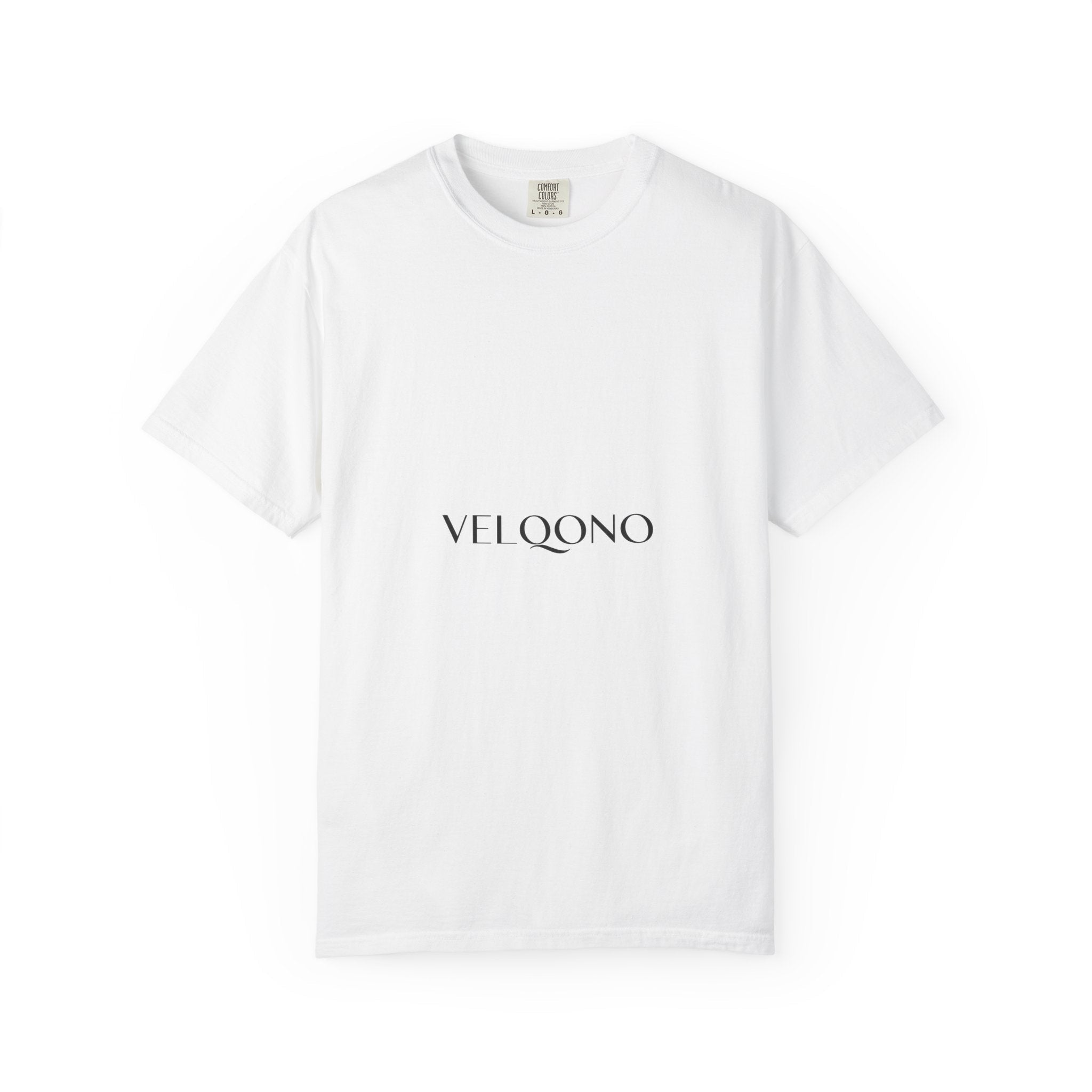 Heavyweight Logo Tee – White - Velqono