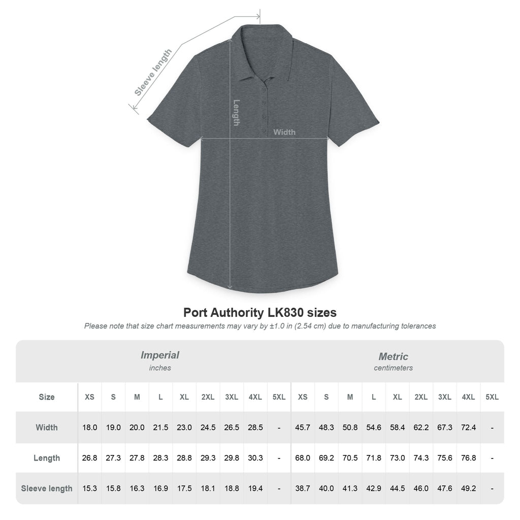 Ladies Fine Pique Blend Polo — Women's Classic Black Polo Shirt - Velqono