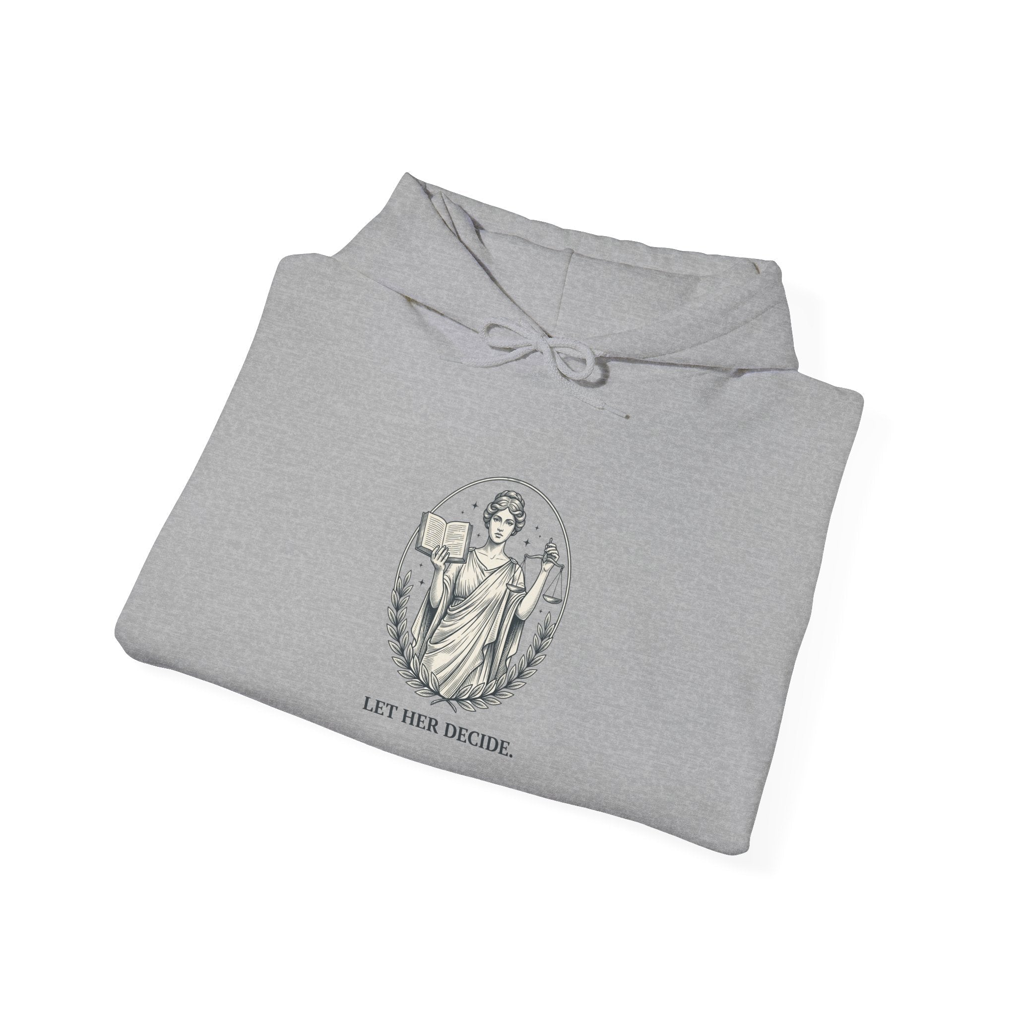 Let Her Decide Hoodie | Feminist Equality, Women Empowerment - Velqono