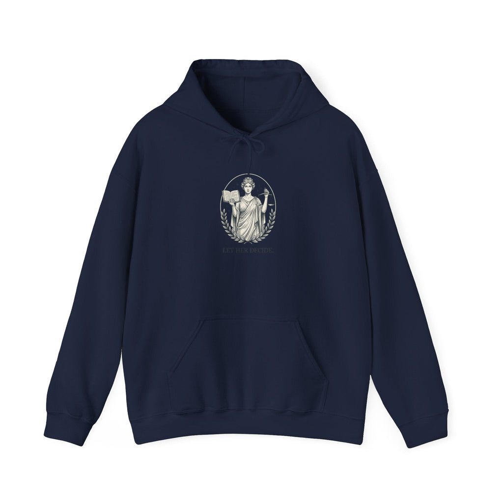 Let Her Decide Hoodie | Feminist Equality, Women Empowerment - Velqono