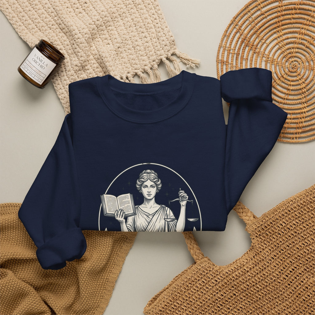 Let Her Decide sweatshirt | feminist equality crewneck, women supporting women - Velqono