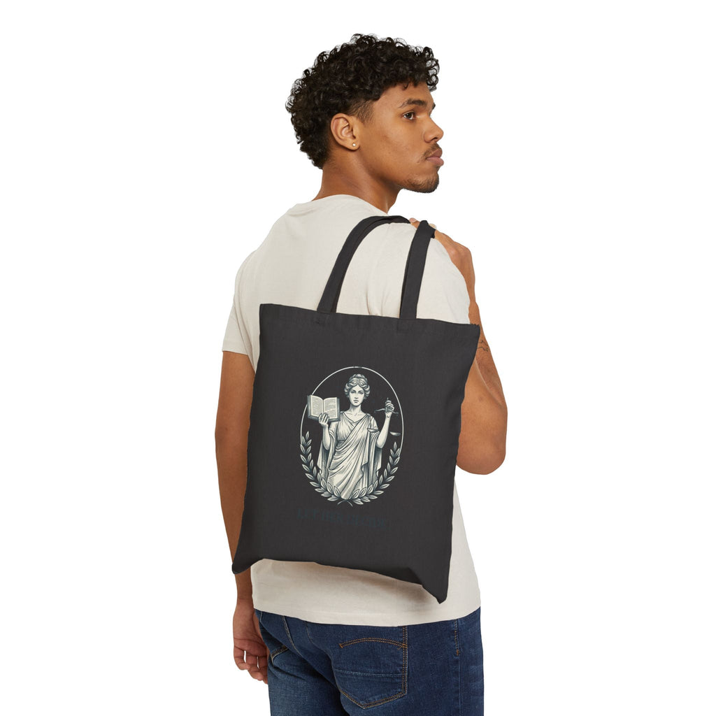 Let Her Decide Tote | Feminist Equality Canvas Tote, Women Supporting Women - Velqono